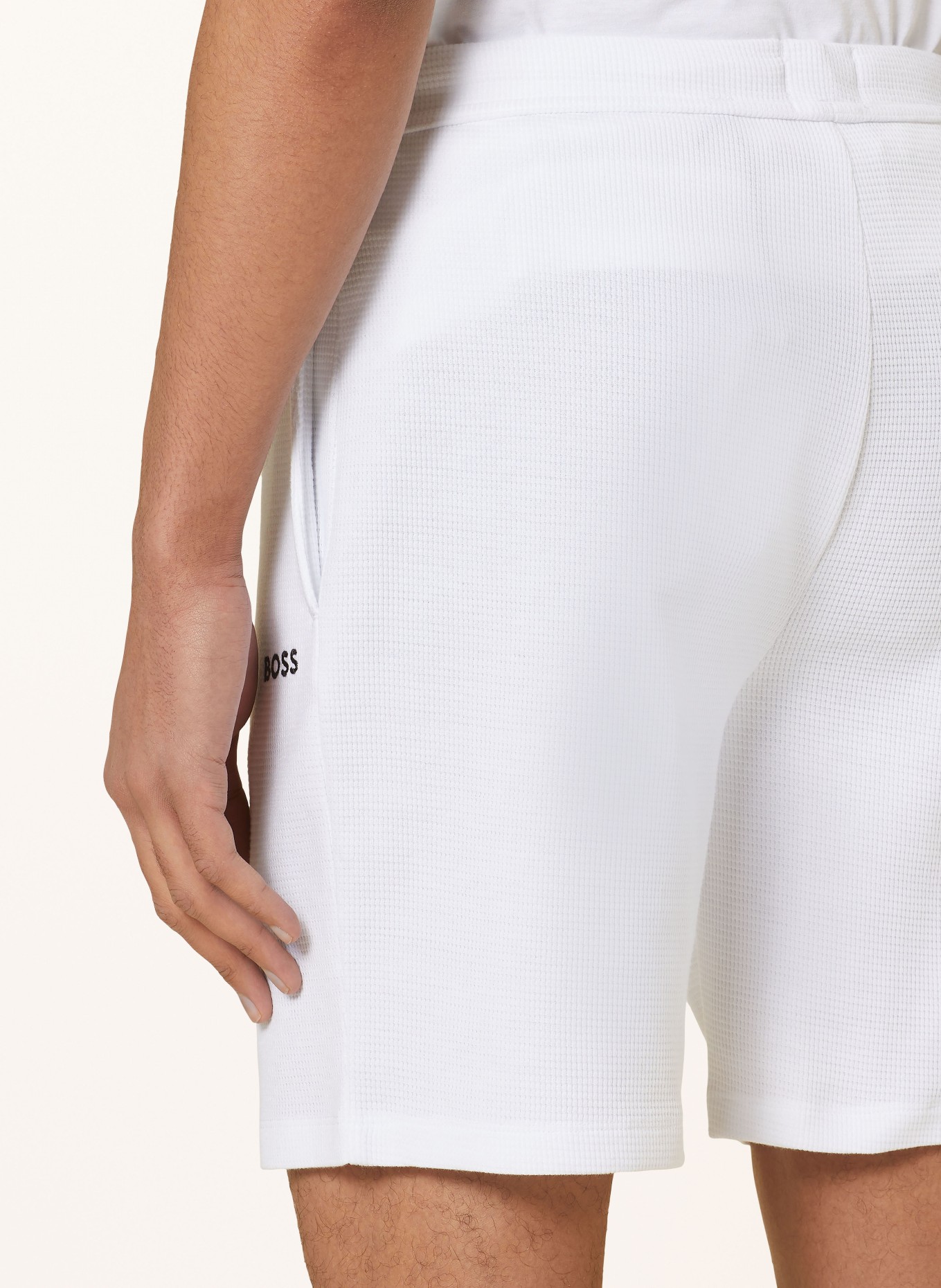 BOSS Lounge shorts, Color: WHITE (Image 6)