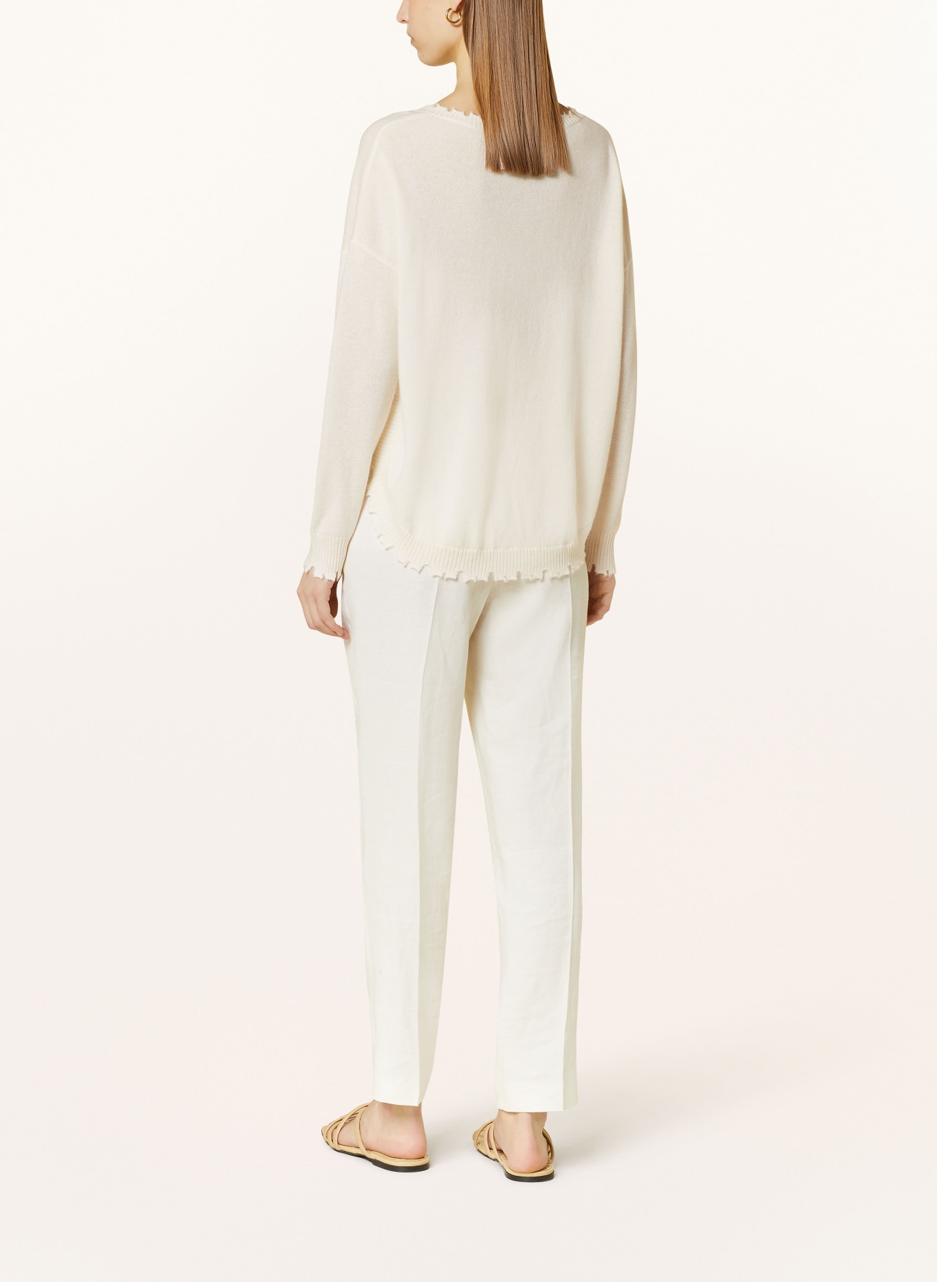 KUJTEN Cashmere-Pullover MELAH, Farbe: ECRU (Bild 3)