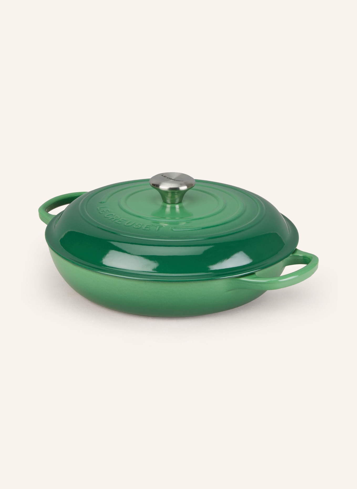 LE CREUSET Profesjonalny garnek gourmet SIGNATURE, Kolor: ZIELONY (Obrazek 1)