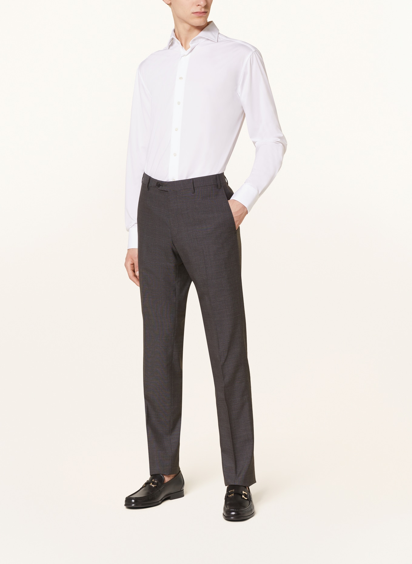 CORNELIANI Anzug Extra Slim Fit, Farbe: DUNKELGRAU (Bild 4)