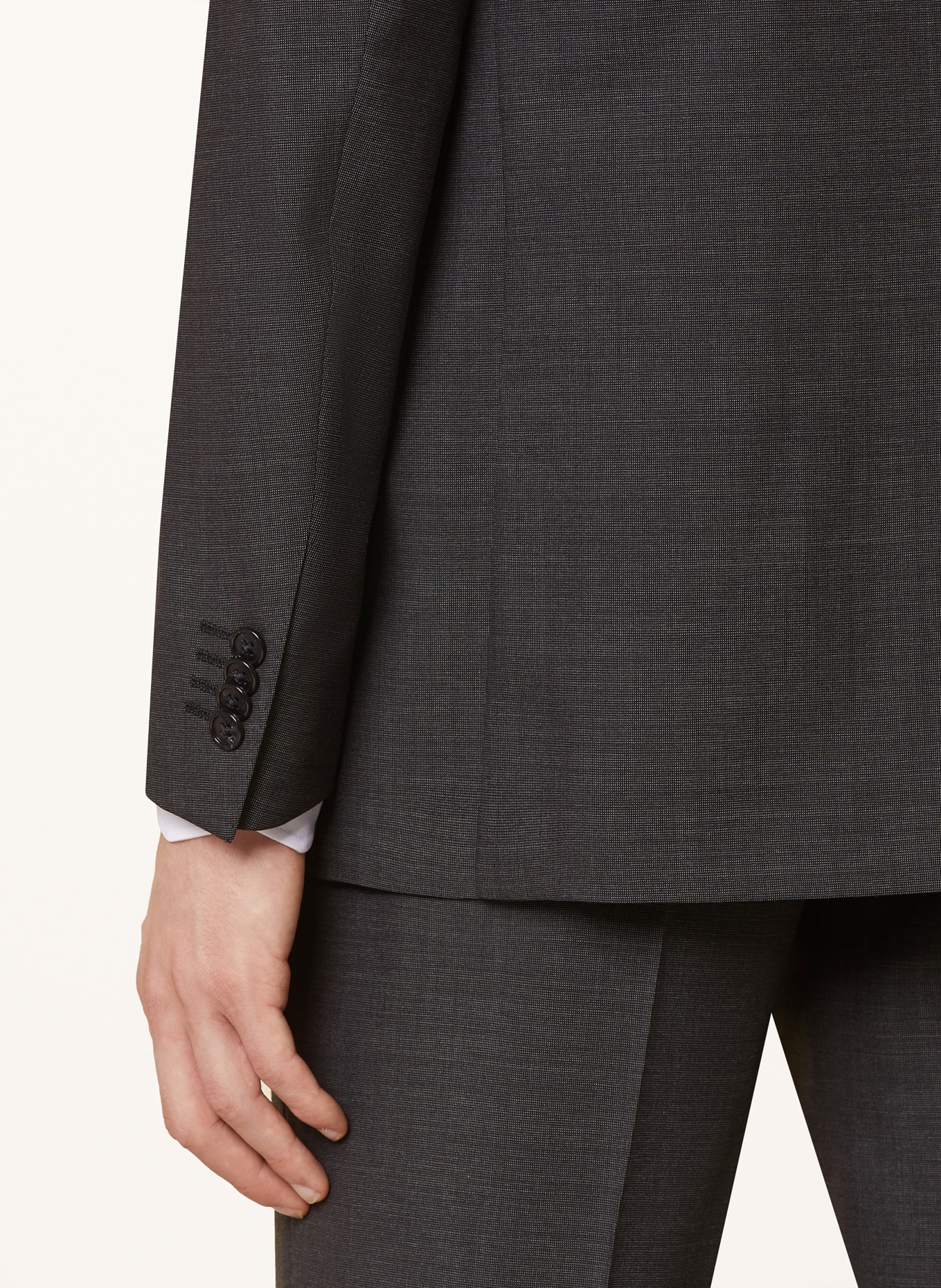 CORNELIANI Anzug Extra Slim Fit, Farbe: DUNKELGRAU (Bild 6)