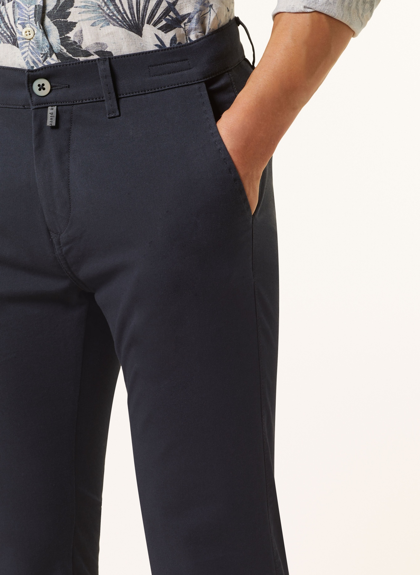 pierre cardin Chinos LYON FUTUREFLEX tapered fit, Color: DARK BLUE (Image 5)