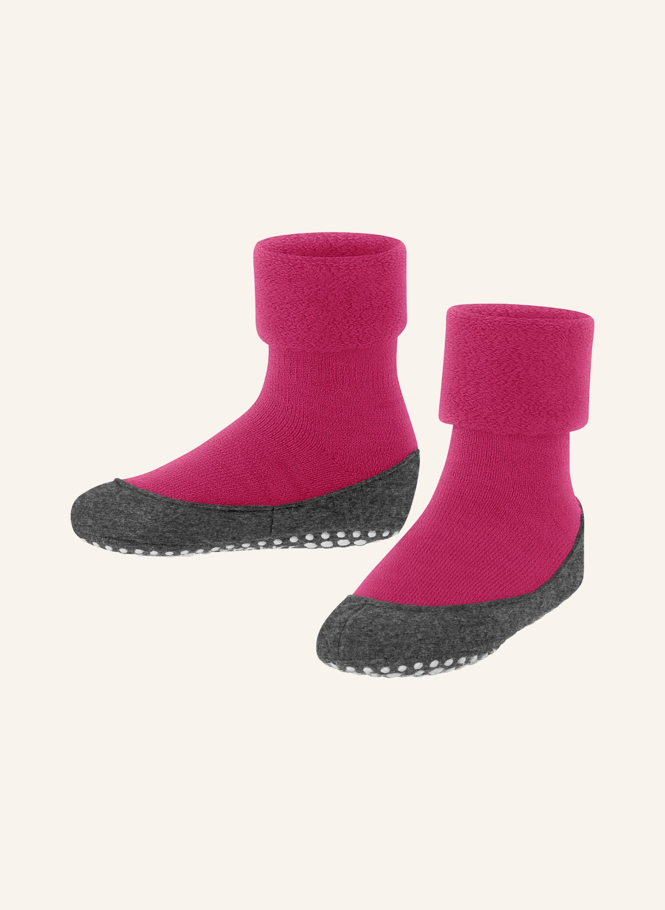FALKE Stoppersocken COSYSHOE aus Merinowolle: 8856 fuchsia