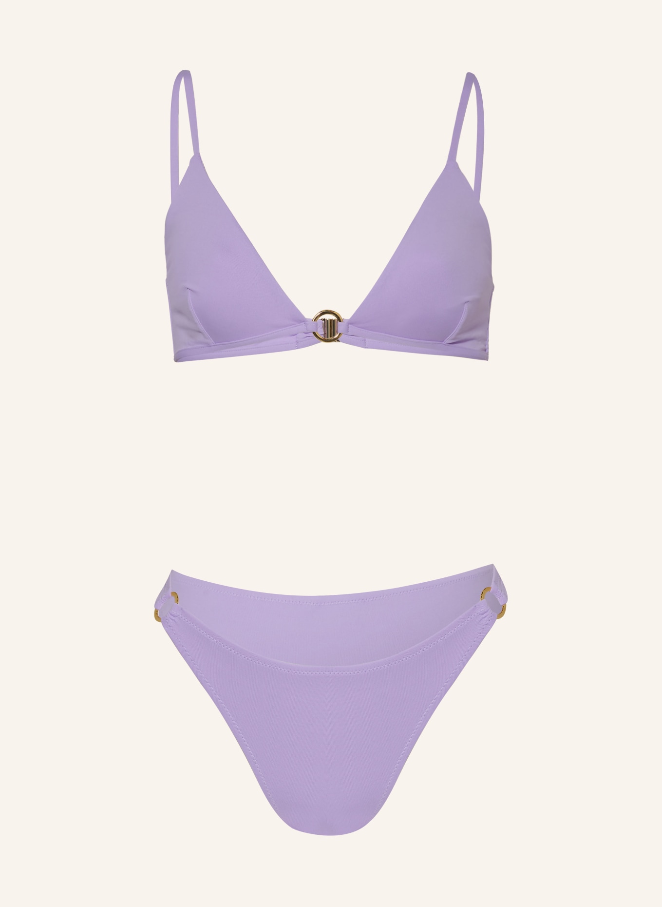 MELISSA ODABASH Triangel-Bikini GREECE, Farbe: HELLLILA (Bild 1)