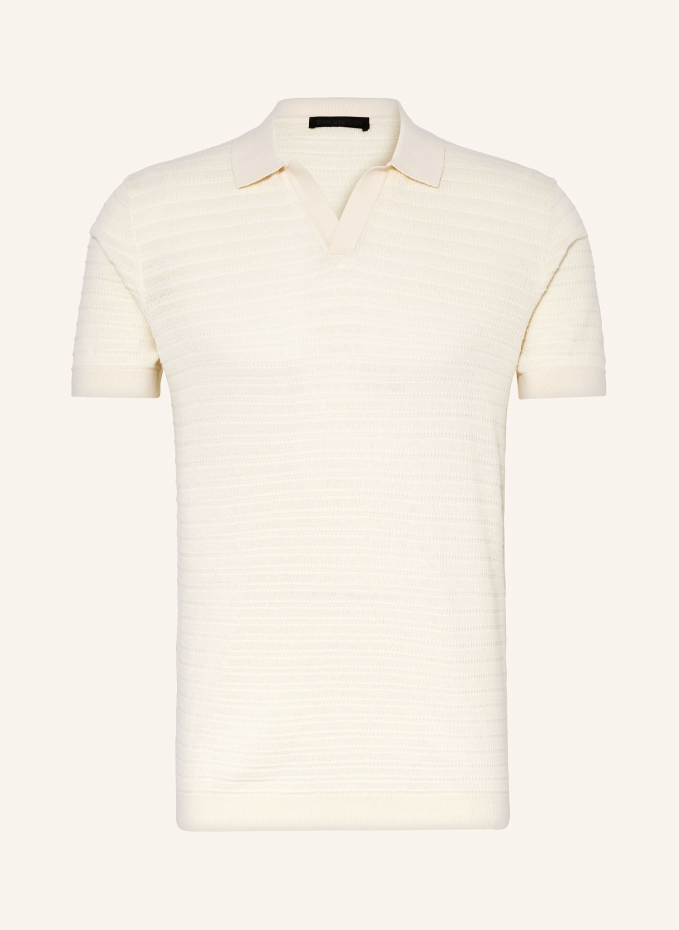 DRYKORN Polo shirt BRAIAN, Color: LIGHT BROWN (Image 1)