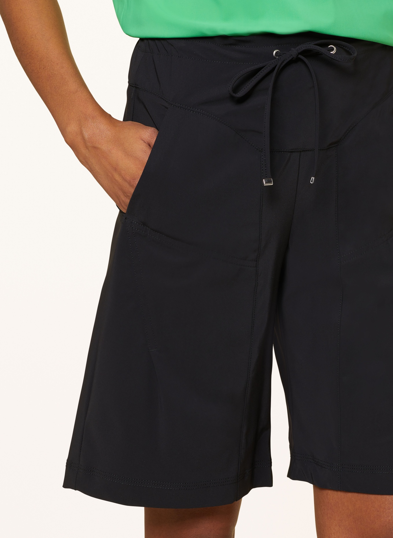 RAFFAELLO ROSSI Shorts GIRA, Color: BLACK (Image 5)