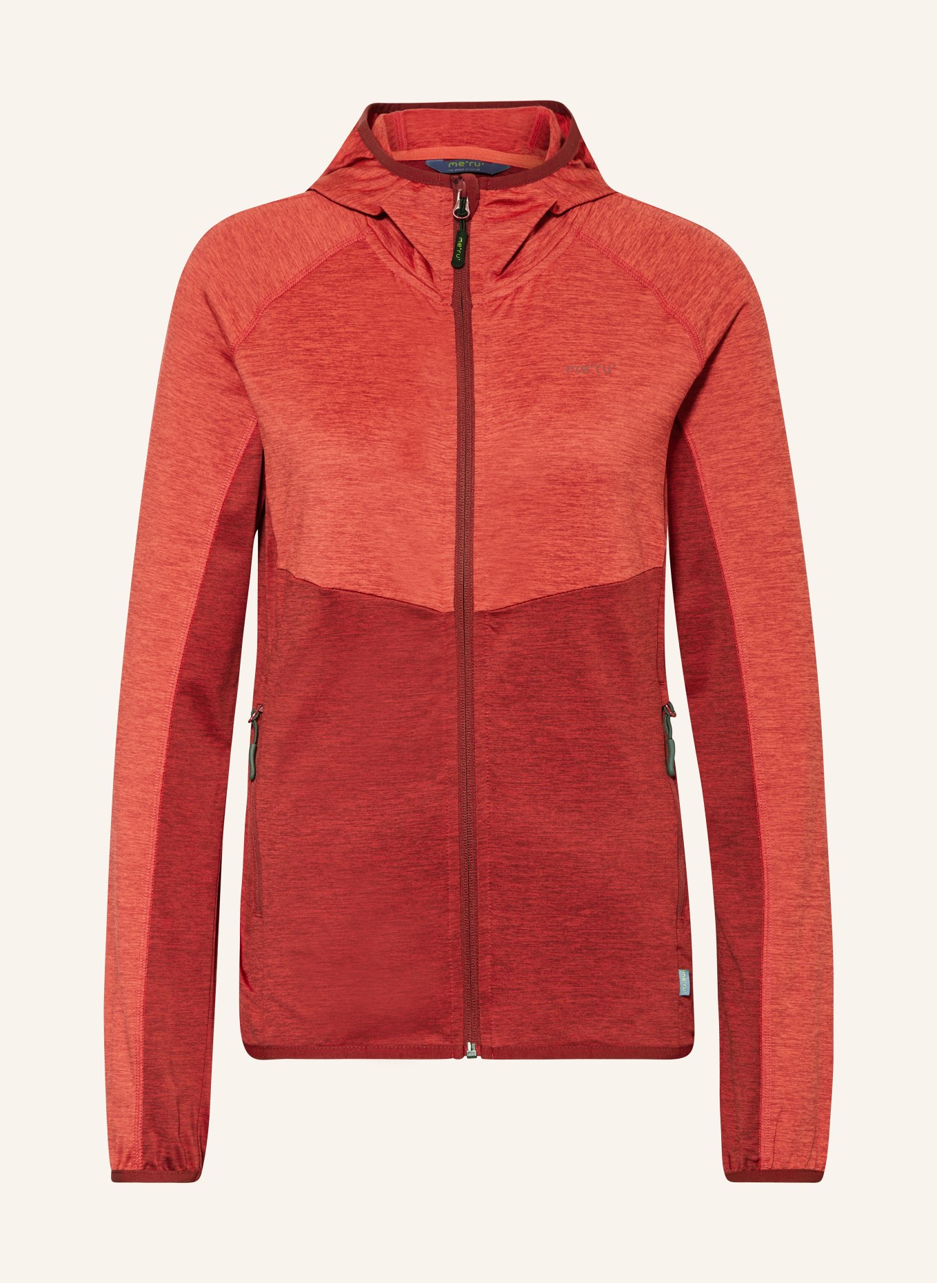 me°ru' Midlayer-Jacke TACNA, Farbe: ROT (Bild 1)