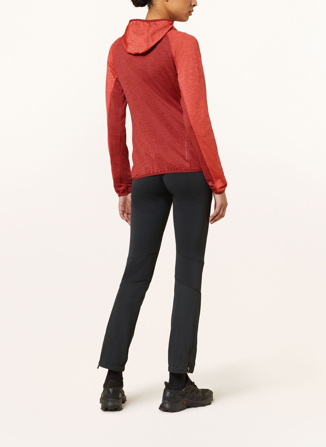 me°ru' Midlayer-Jacke TACNA, Farbe: ROT (Bild 3)