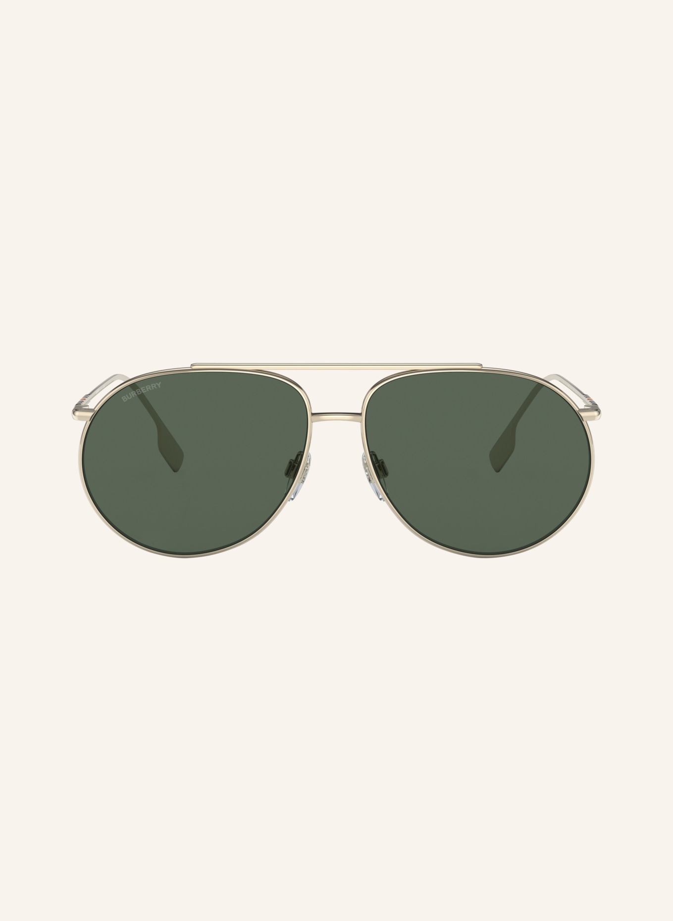 BURBERRY Sunglasses BE3138, Color: 110971 - GOLD/DARK GREEN (Image 2)