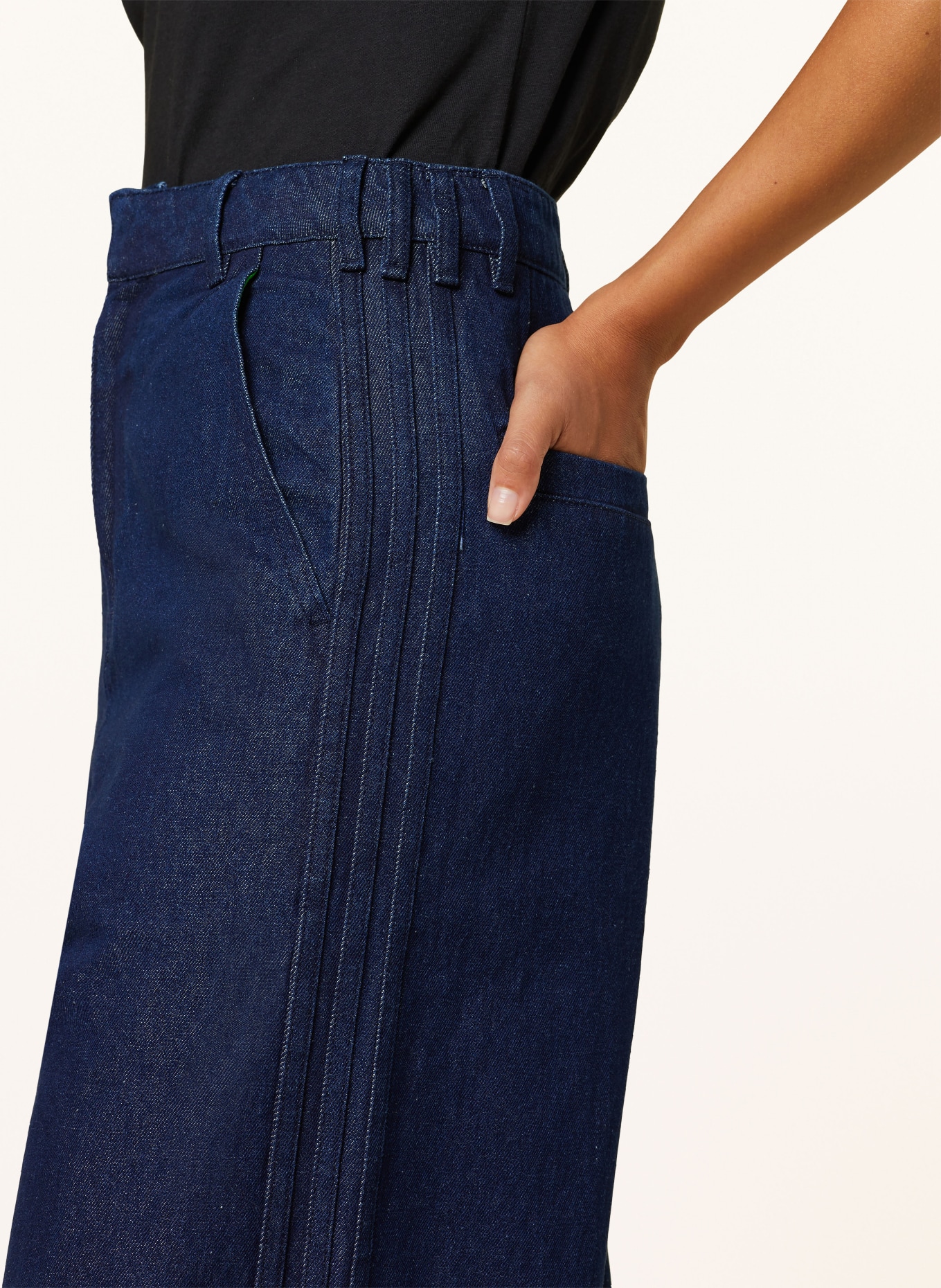 adidas Originals Jeans 3-STRIPES, Color: INDDNM (Image 5)