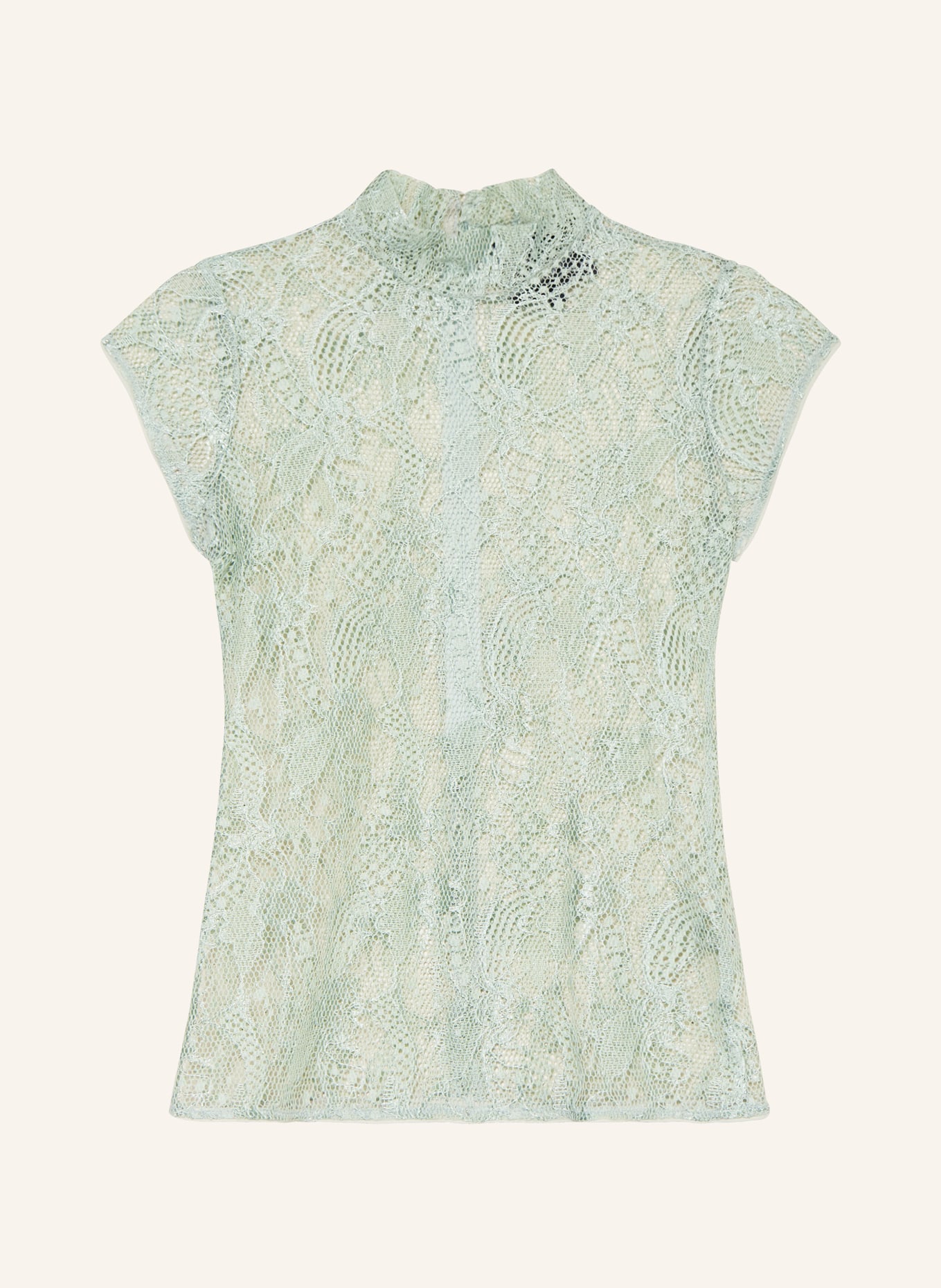 KINGA MATHE Dirndlbluse CHARLOTTE aus Spitze, Farbe: MINT (Bild 1)