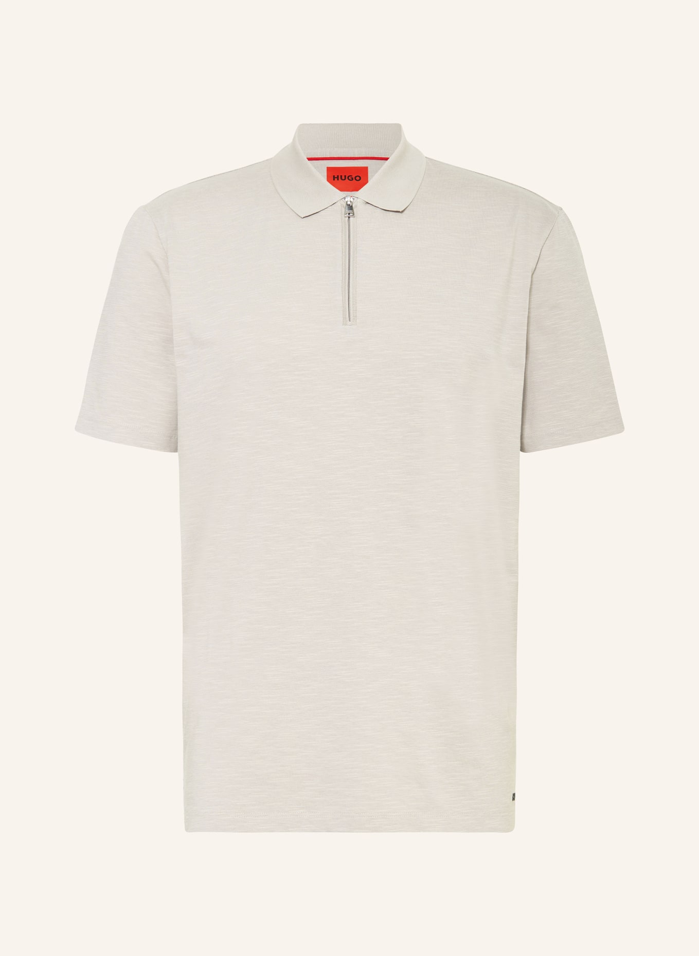 HUGO Jersey-Poloshirt DEKOK, Farbe: 055 LIGHT/PASTEL GREY (Bild 1)