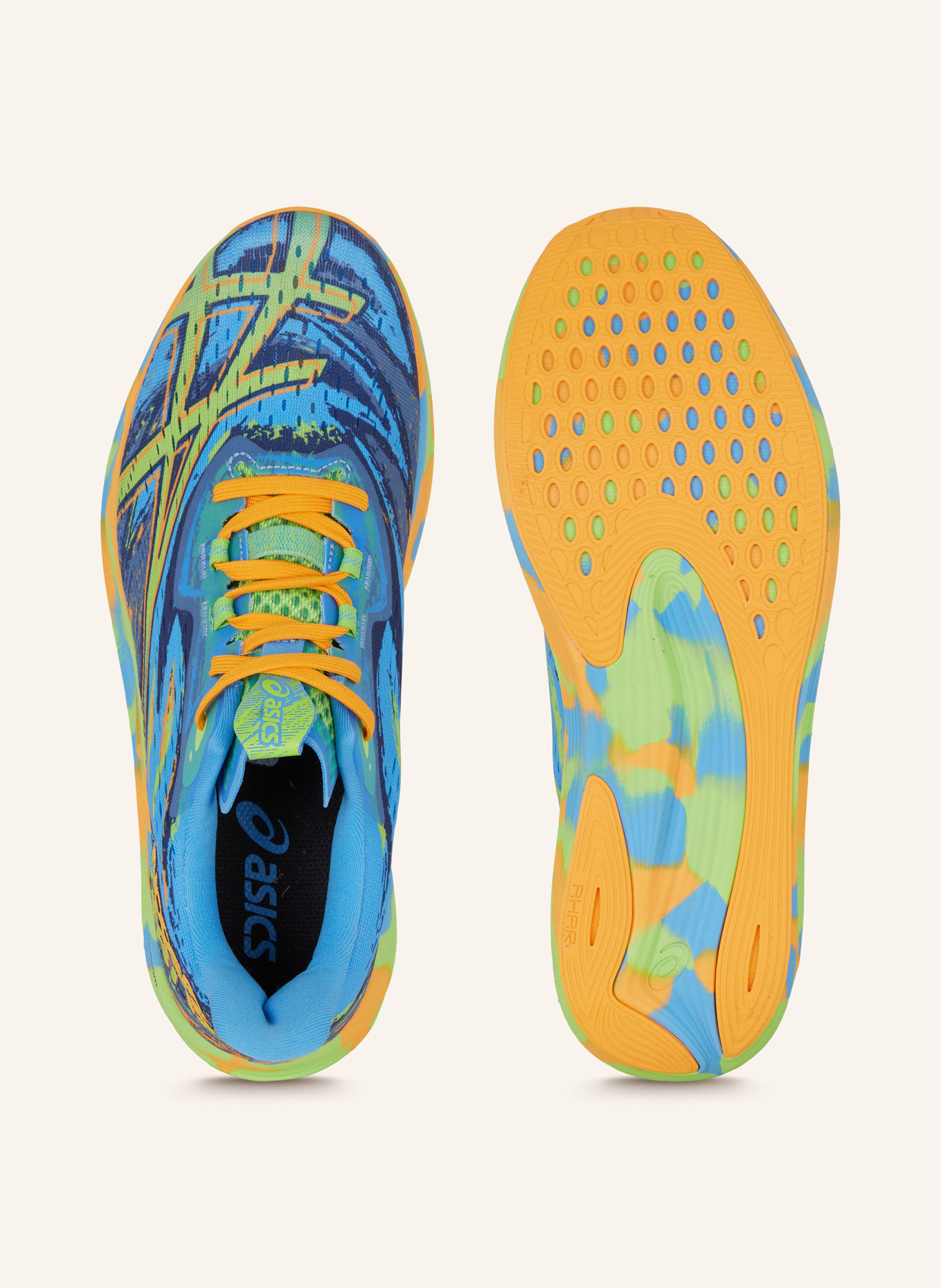 ASICS Running shoes NOOSA TRI™ 15, Color: BLUE/ ORANGE/ LIGHT GREEN (Image 5)