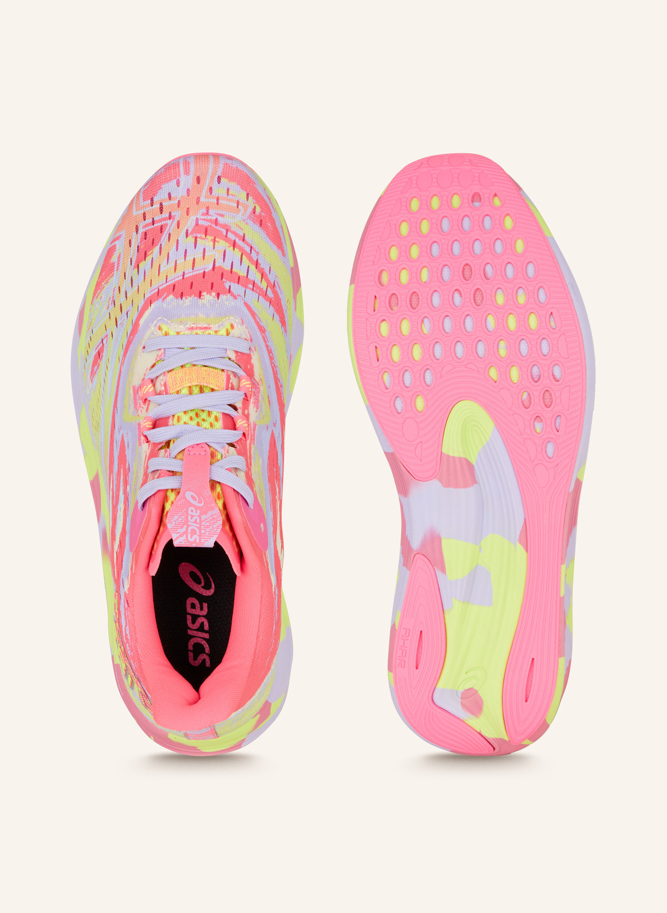 ASICS Running shoes NOOSA TRI™ 15, Color: NEON PINK/ LIGHT PURPLE/ NEON YELLOW (Image 5)