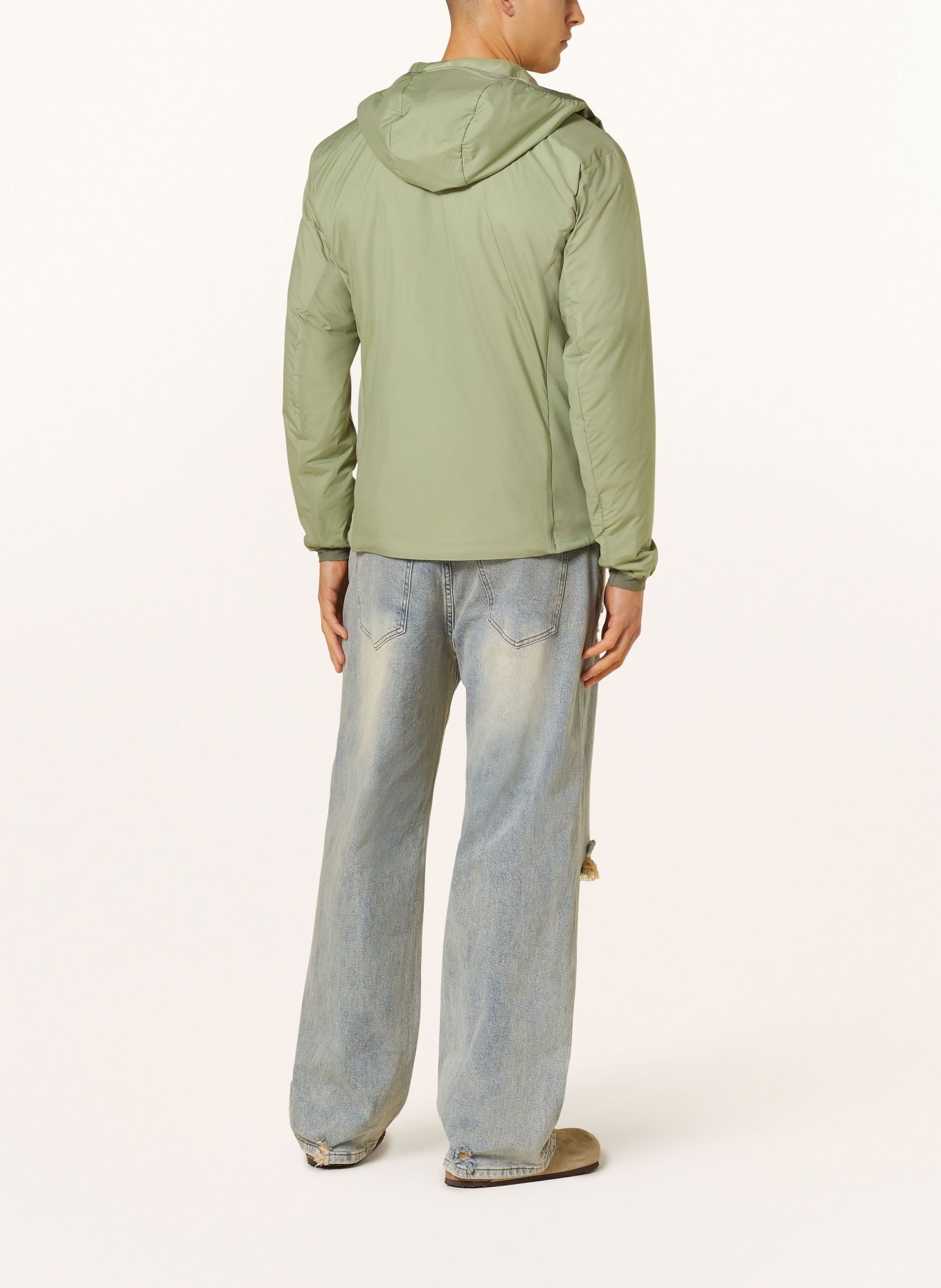 ARC'TERYX Outdoor jacket ATOM, Color: OLIVE (Image 3)