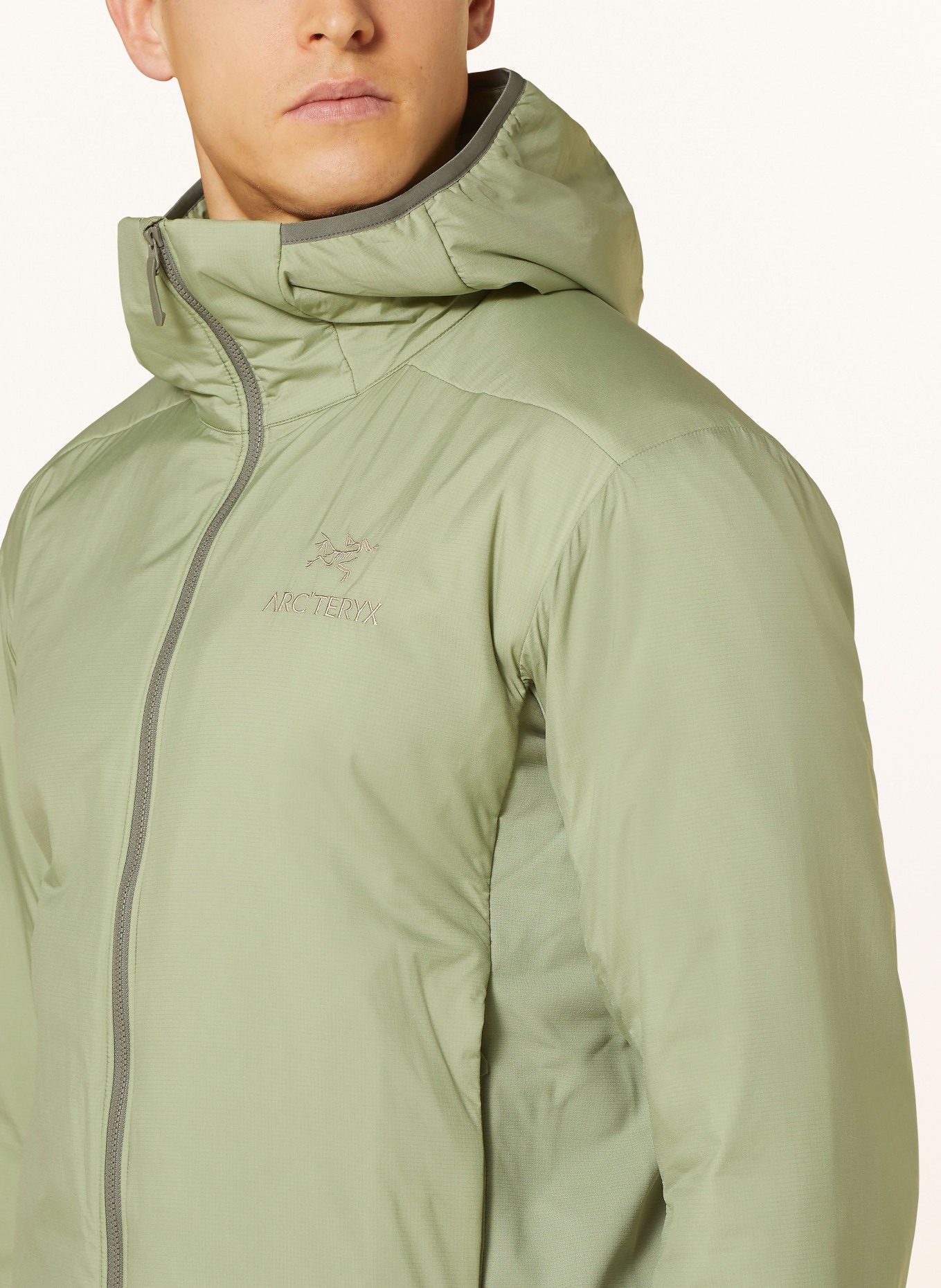 ARC'TERYX Outdoor jacket ATOM, Color: OLIVE (Image 5)