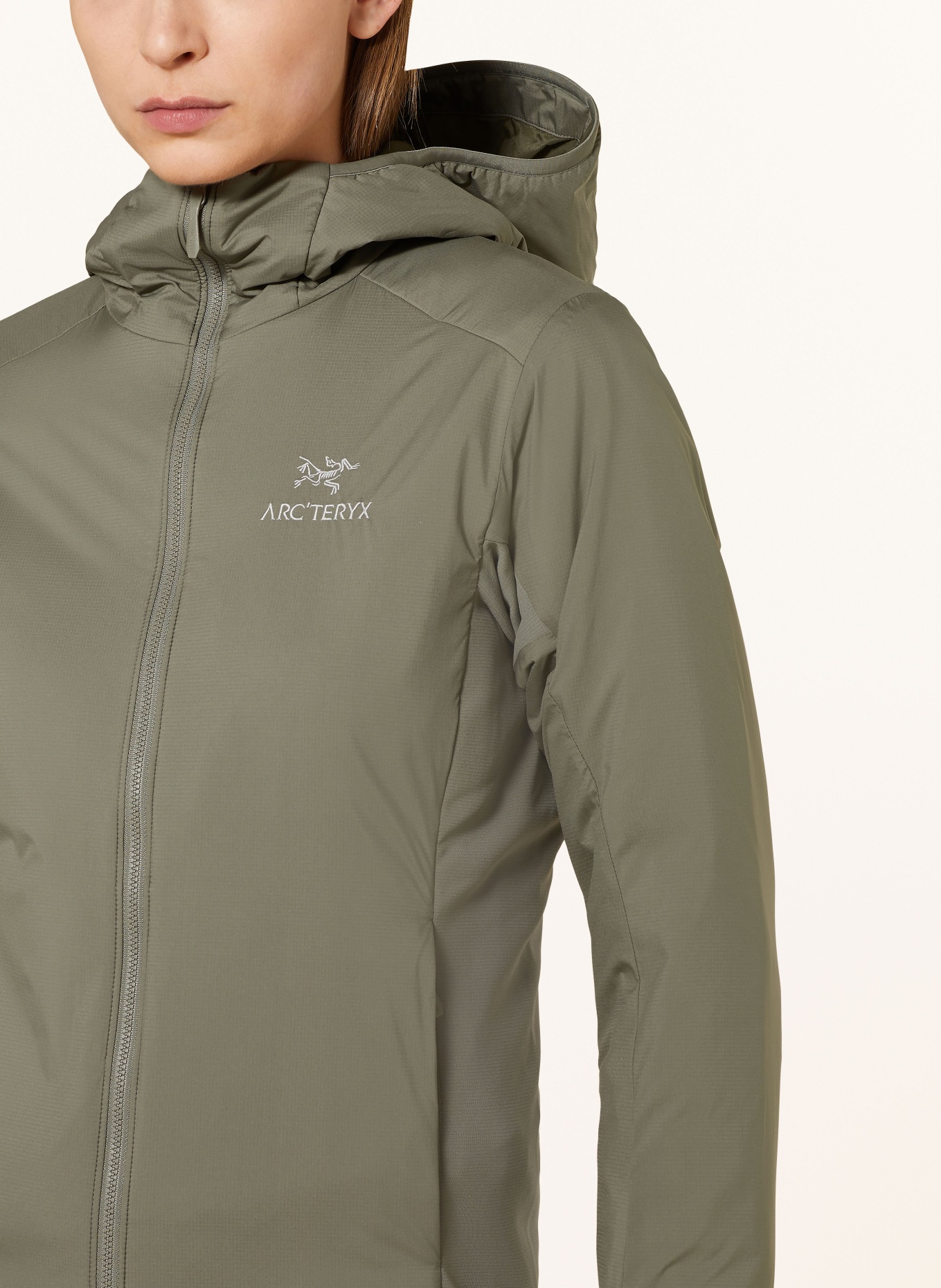 ARC'TERYX Outdoor jacket ATOM, Color: LIGHT GREEN (Image 5)