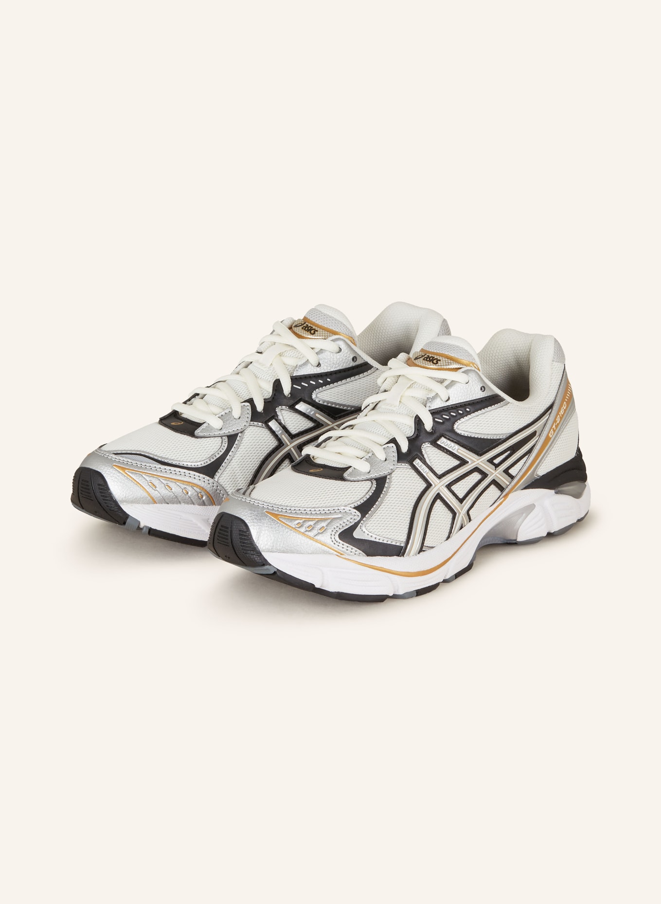 ASICS Sneaker GT-2160, Farbe: CREME/ SILBER/ SCHWARZ (Bild 1)