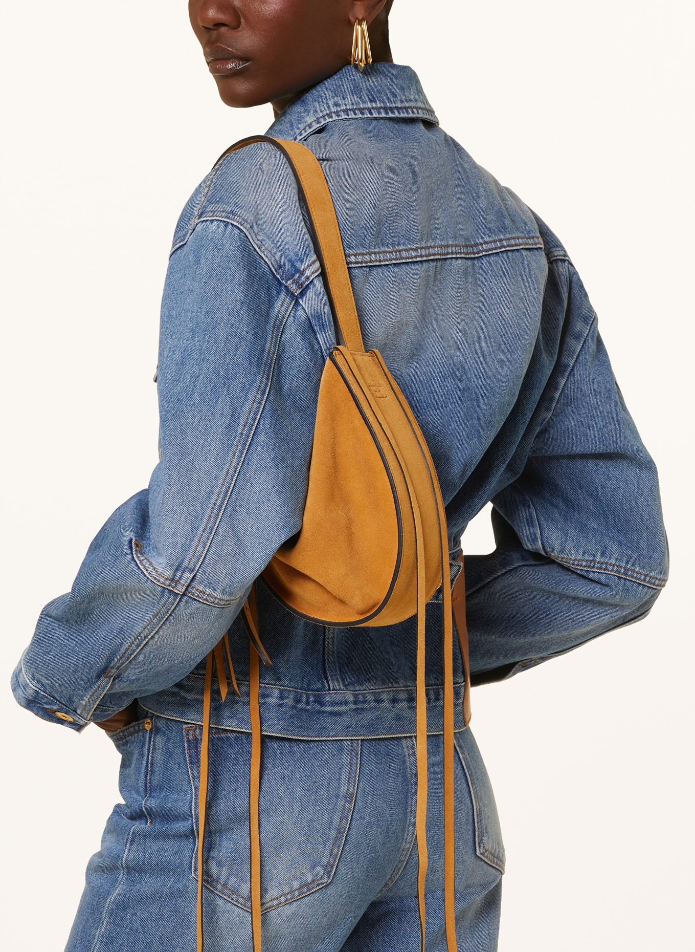 RADICA STUDIO Shoulder bag AMACA MINI, Color: COGNAC (Image 4)