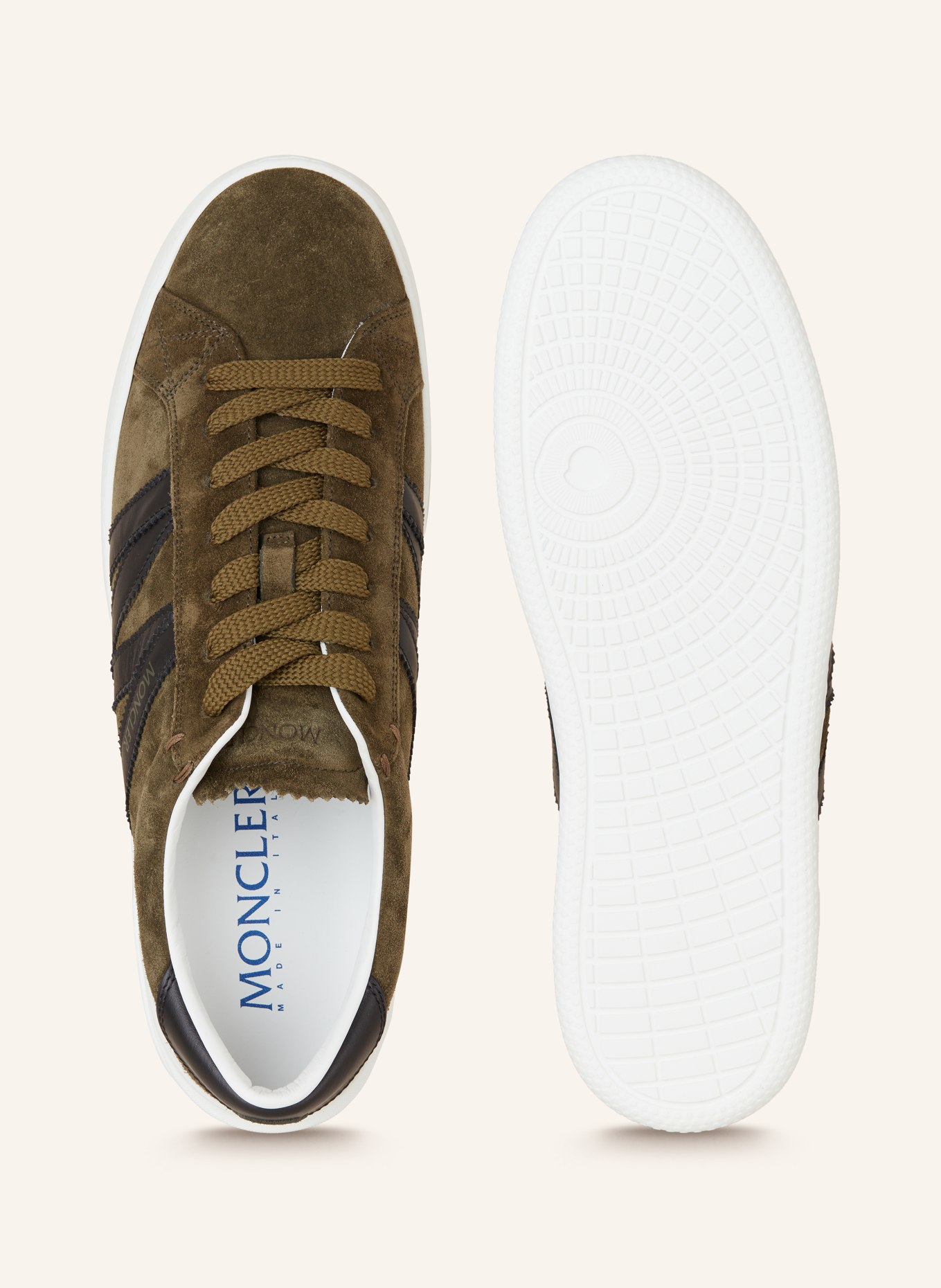 MONCLER Sneakers MONACO, Color: KHAKI (Image 5)