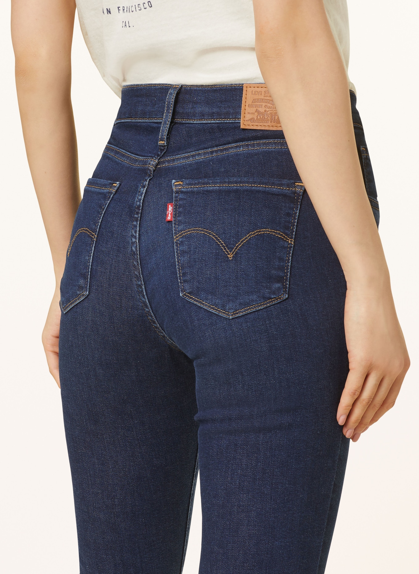 Levi's® Skinny Jeans 720, Farbe: 51 Dark Indigo - Worn In (Bild 5)