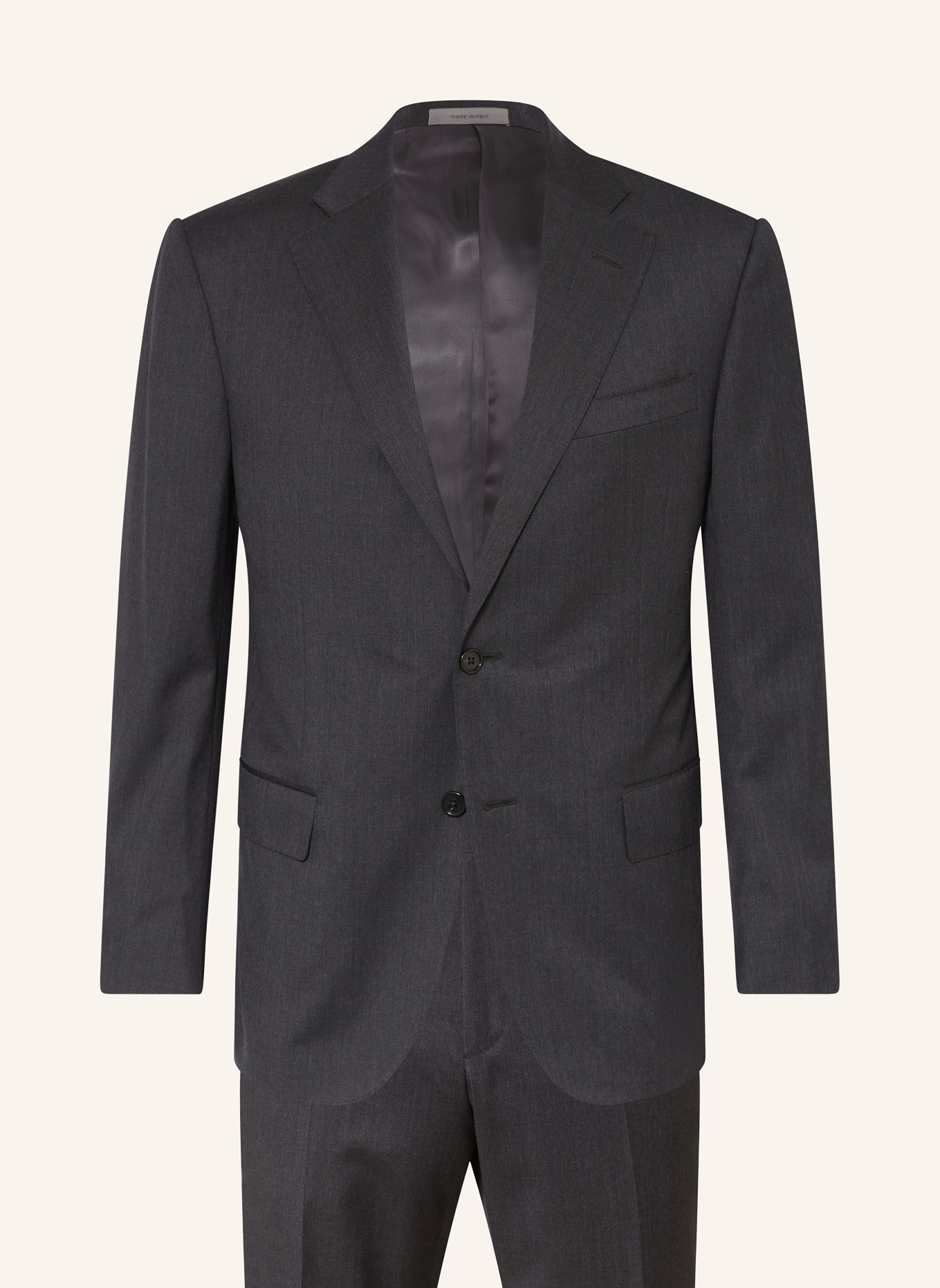 CORNELIANI Suit slim fit, Color: DARK GRAY (Image 1)