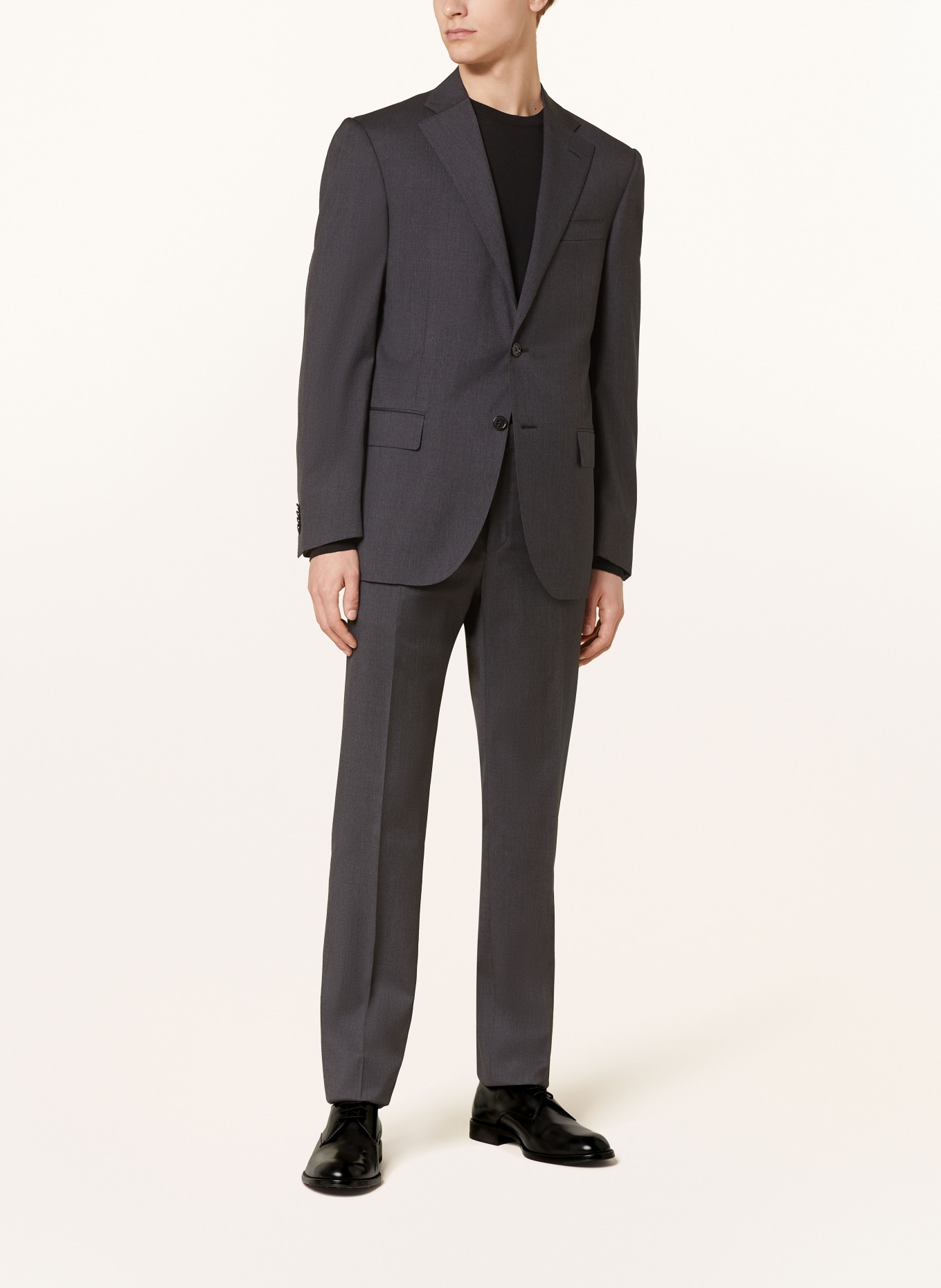 CORNELIANI Suit slim fit, Color: DARK GRAY (Image 2)