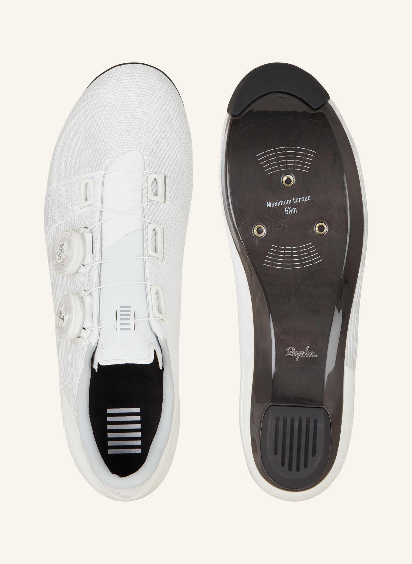 Rapha Road bike shoes PRO TEAM, Color: WHITE (Image 5)
