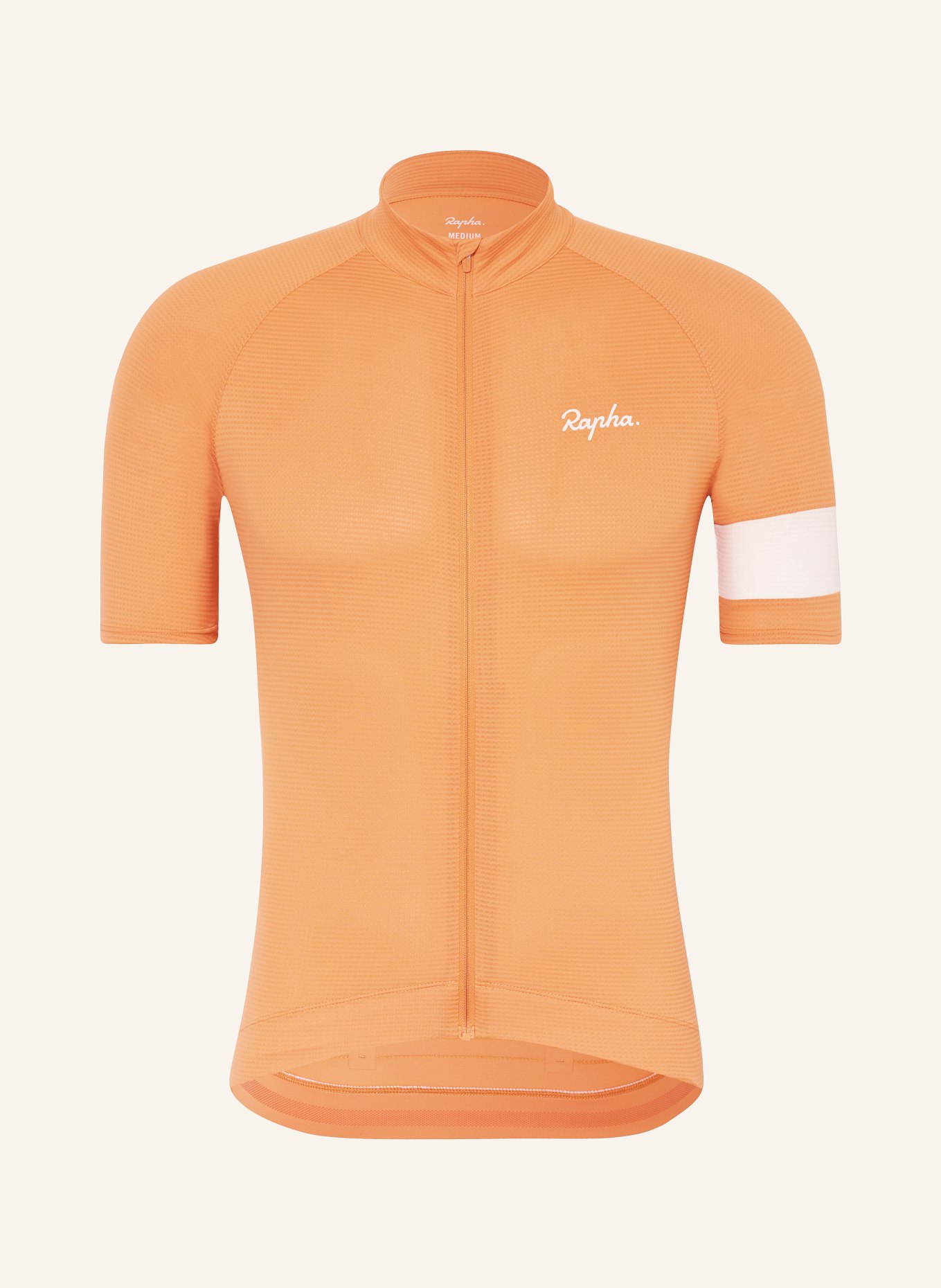 Rapha Cycling jersey CORE LIGHTWEIGHT JERSEY, Color: ORANGE (Image 1)