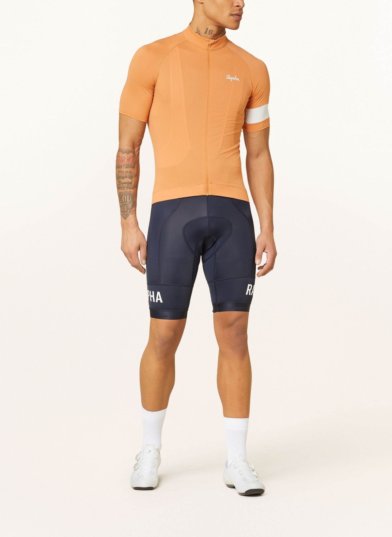 Rapha Cycling jersey CORE LIGHTWEIGHT JERSEY, Color: ORANGE (Image 2)