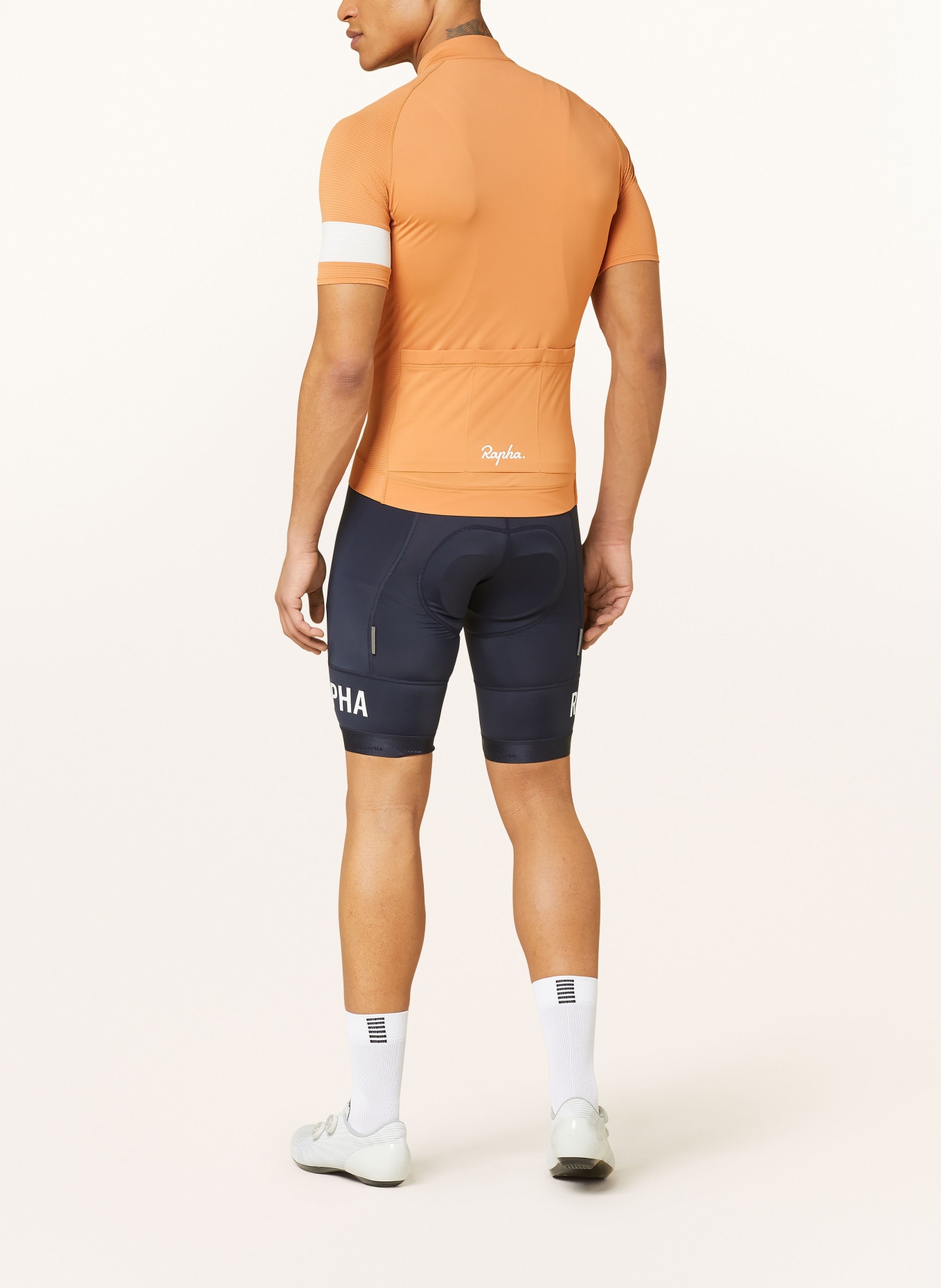 Rapha Cycling jersey CORE LIGHTWEIGHT JERSEY, Color: ORANGE (Image 3)