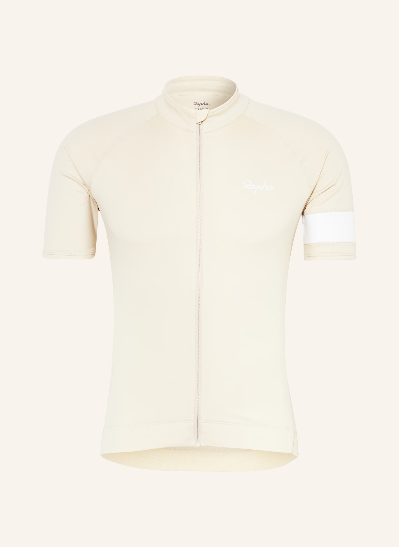 Rapha Cycling jersey CORE, Color: BEIGE (Image 1)