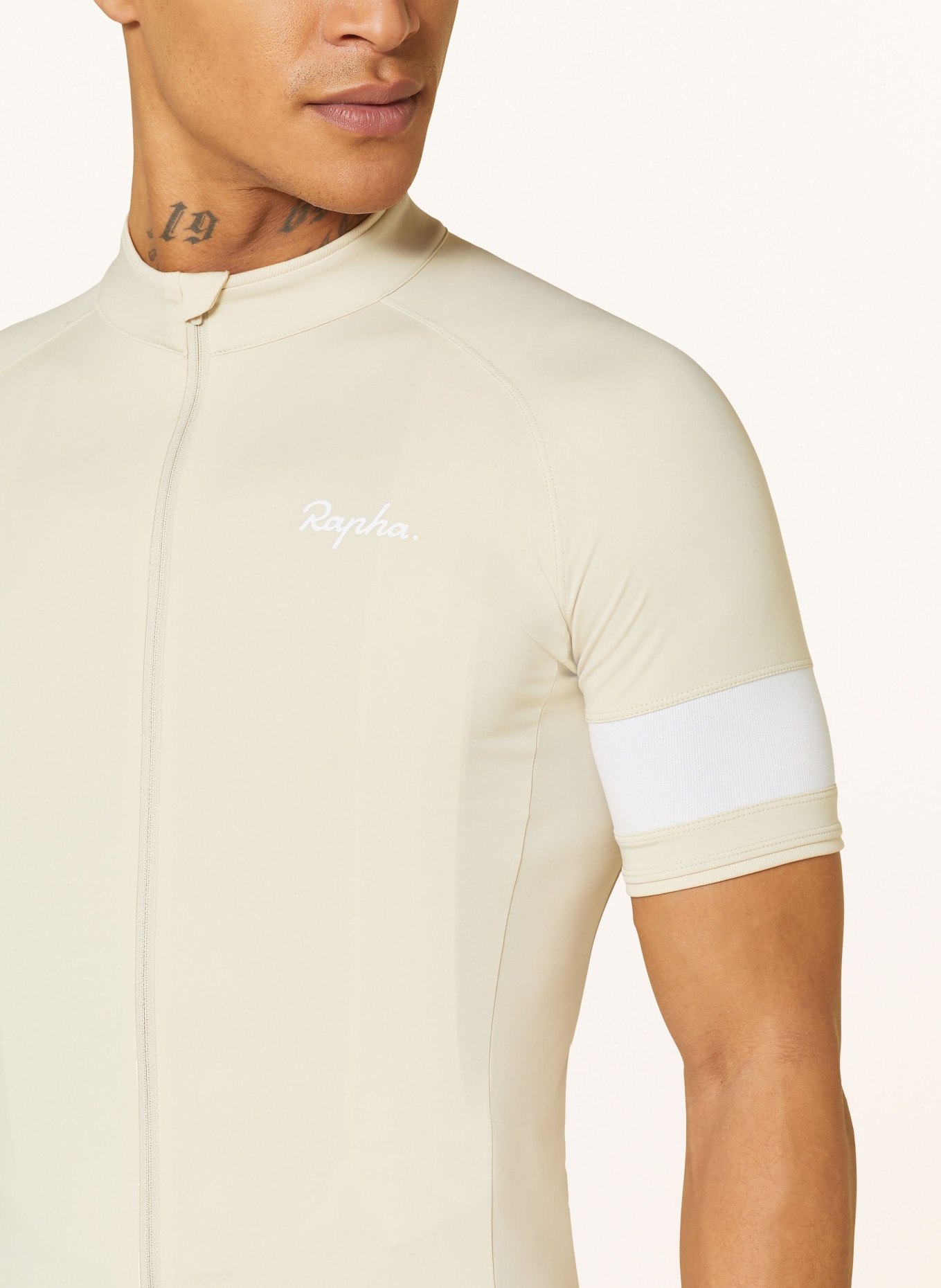 Rapha Cycling jersey CORE, Color: BEIGE (Image 4)