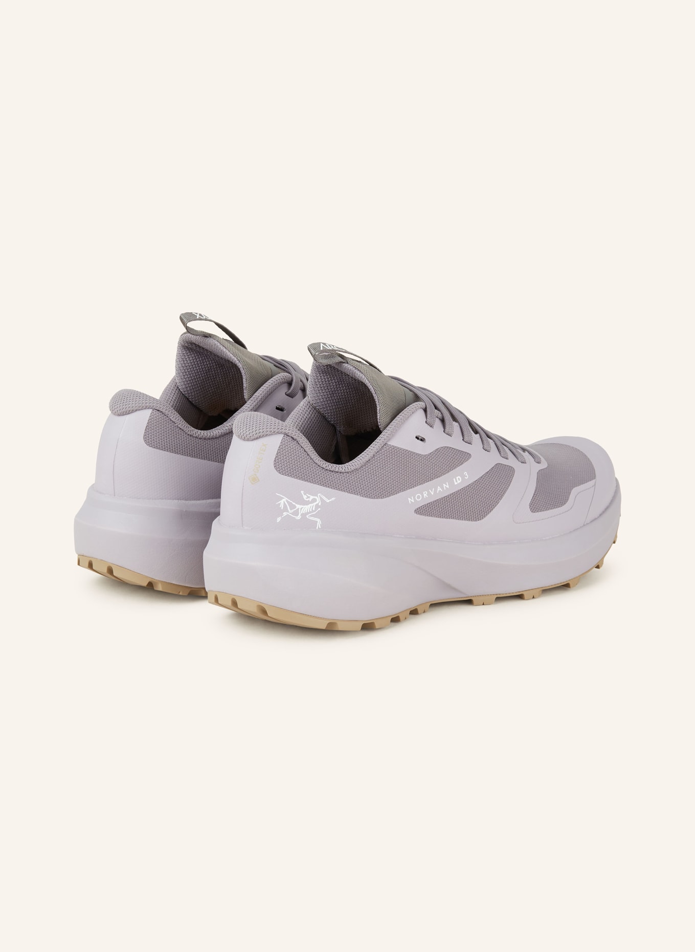 ARC'TERYX Trailrunning-Schuhe NORVAN LD 3 GTX, Farbe: HELLLILA/ TAUPE (Bild 2)