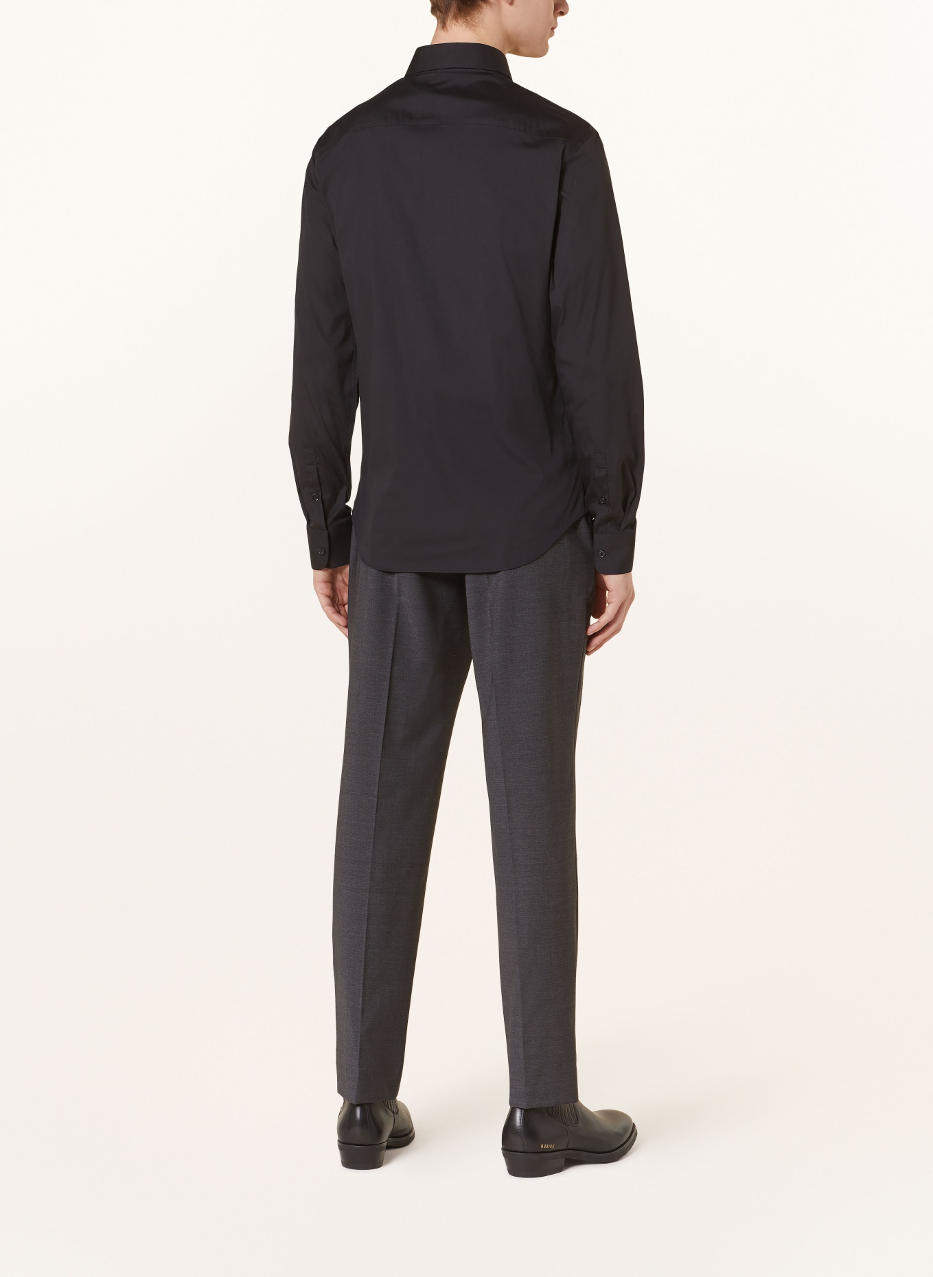 SANDRO Hemd Extra Slim Fit: SCHWARZ