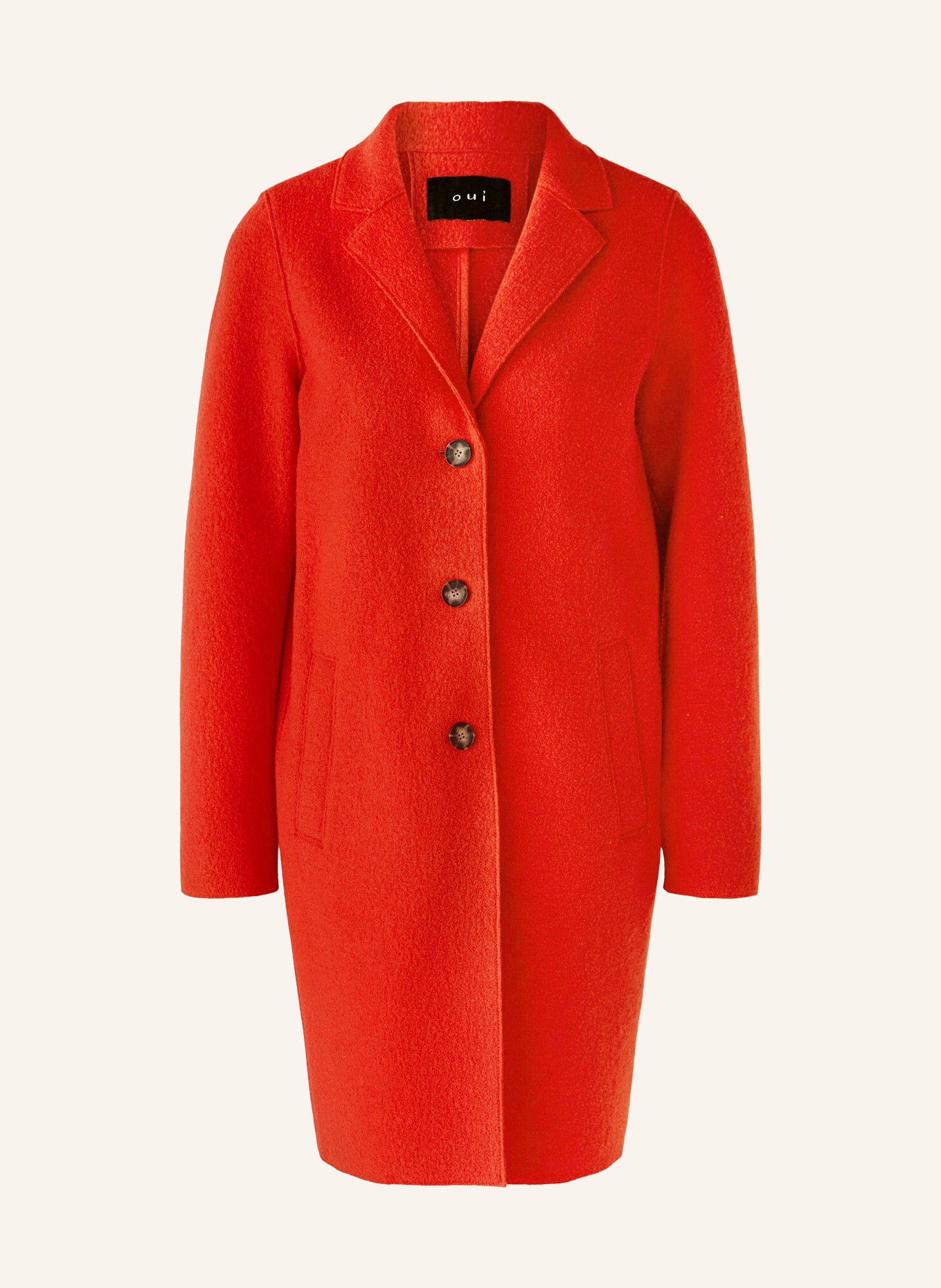 oui Wollmantel: ORANGE