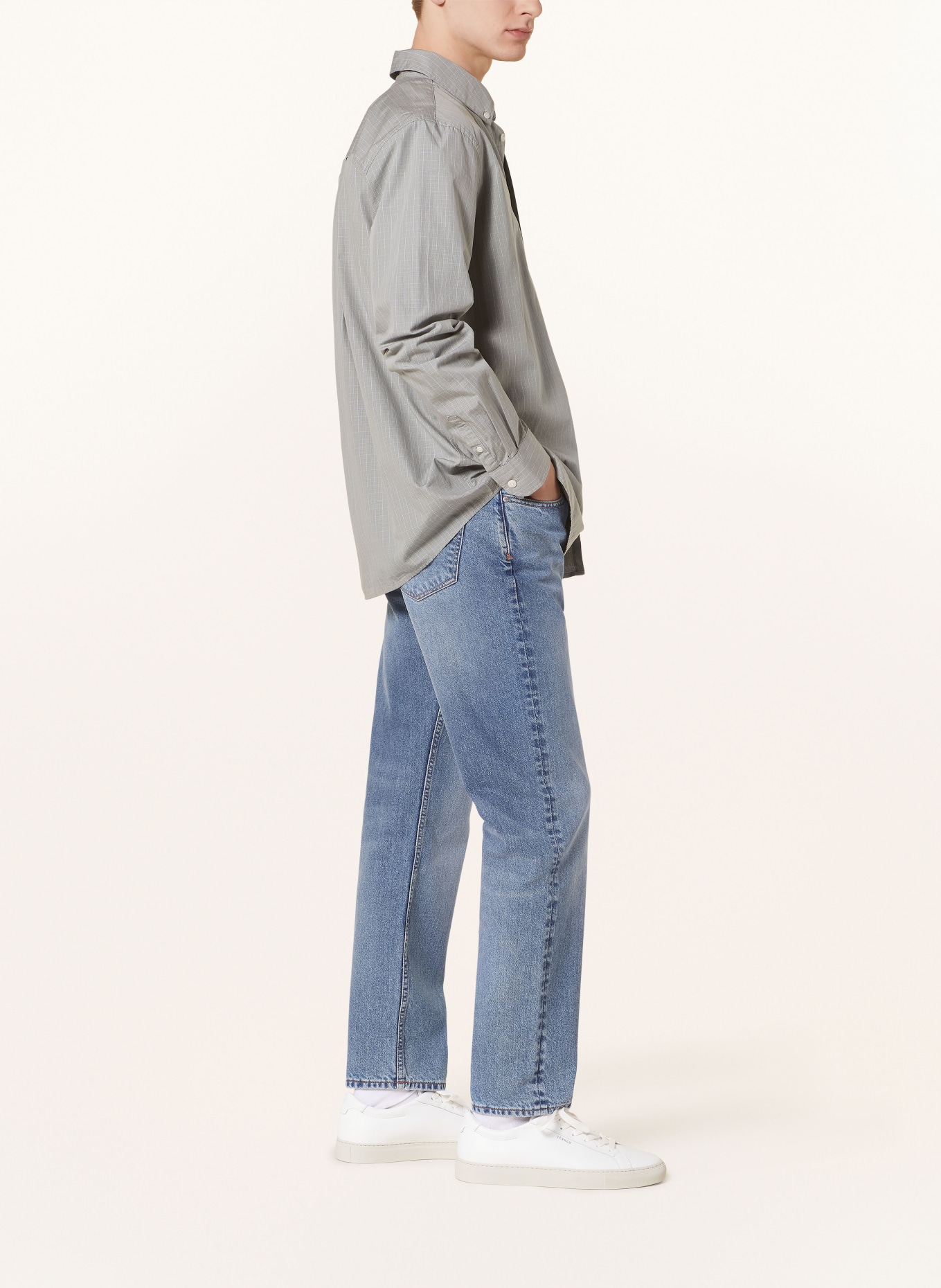 ARMEDANGELS Jeans DYLAANO Straight Fit, Farbe: 2282 sprinkle blue (Bild 4)