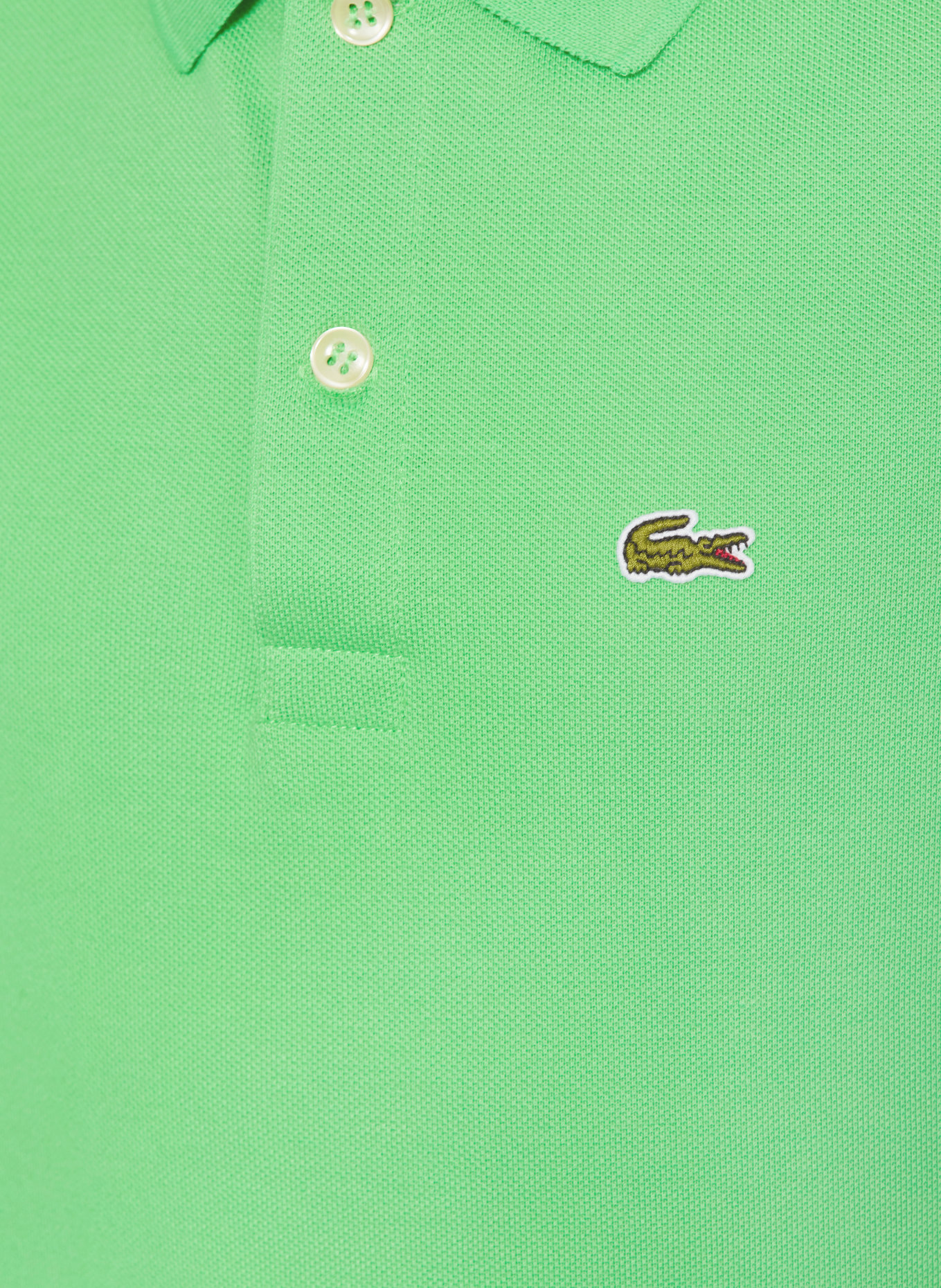 LACOSTE Piqué-Poloshirt, Farbe: HELLGRÜN (Bild 3)