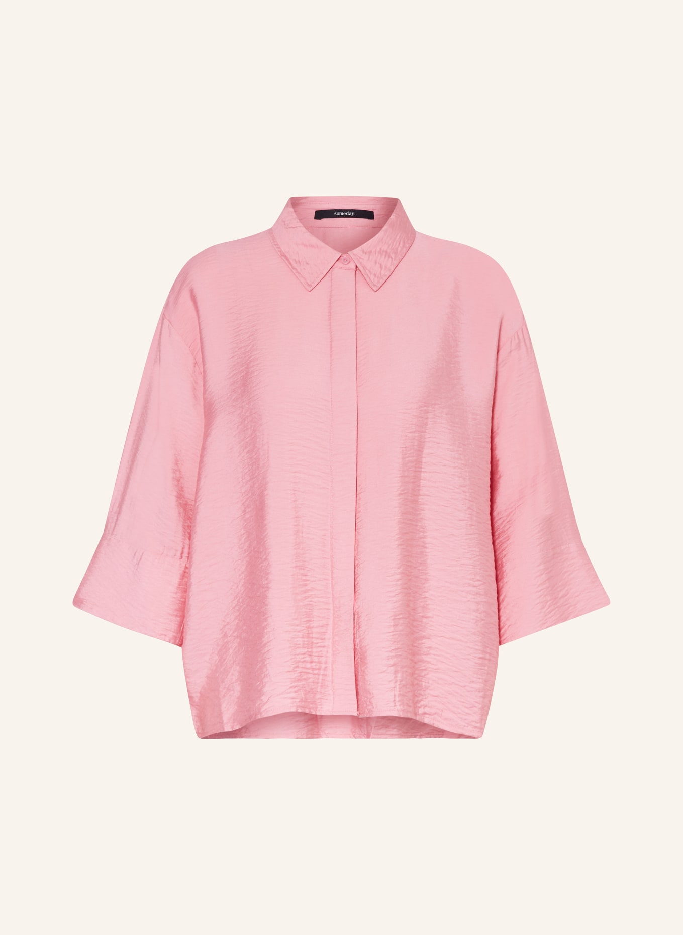 someday Shirt blouse ZESI with 3/4 sleeves, Color: PINK (Image 1)