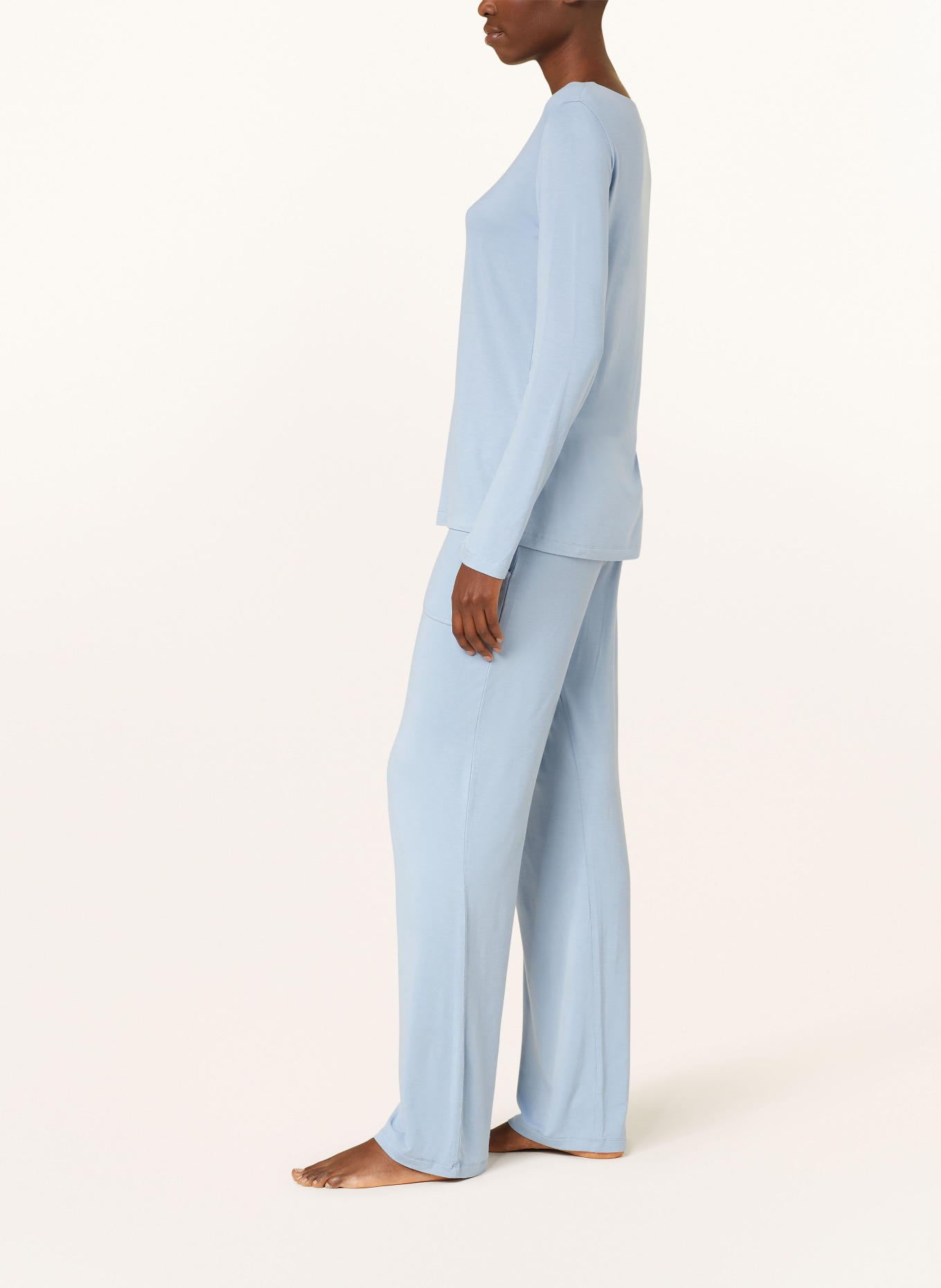 Juvia Pajama pants, Color: LIGHT BLUE (Image 4)