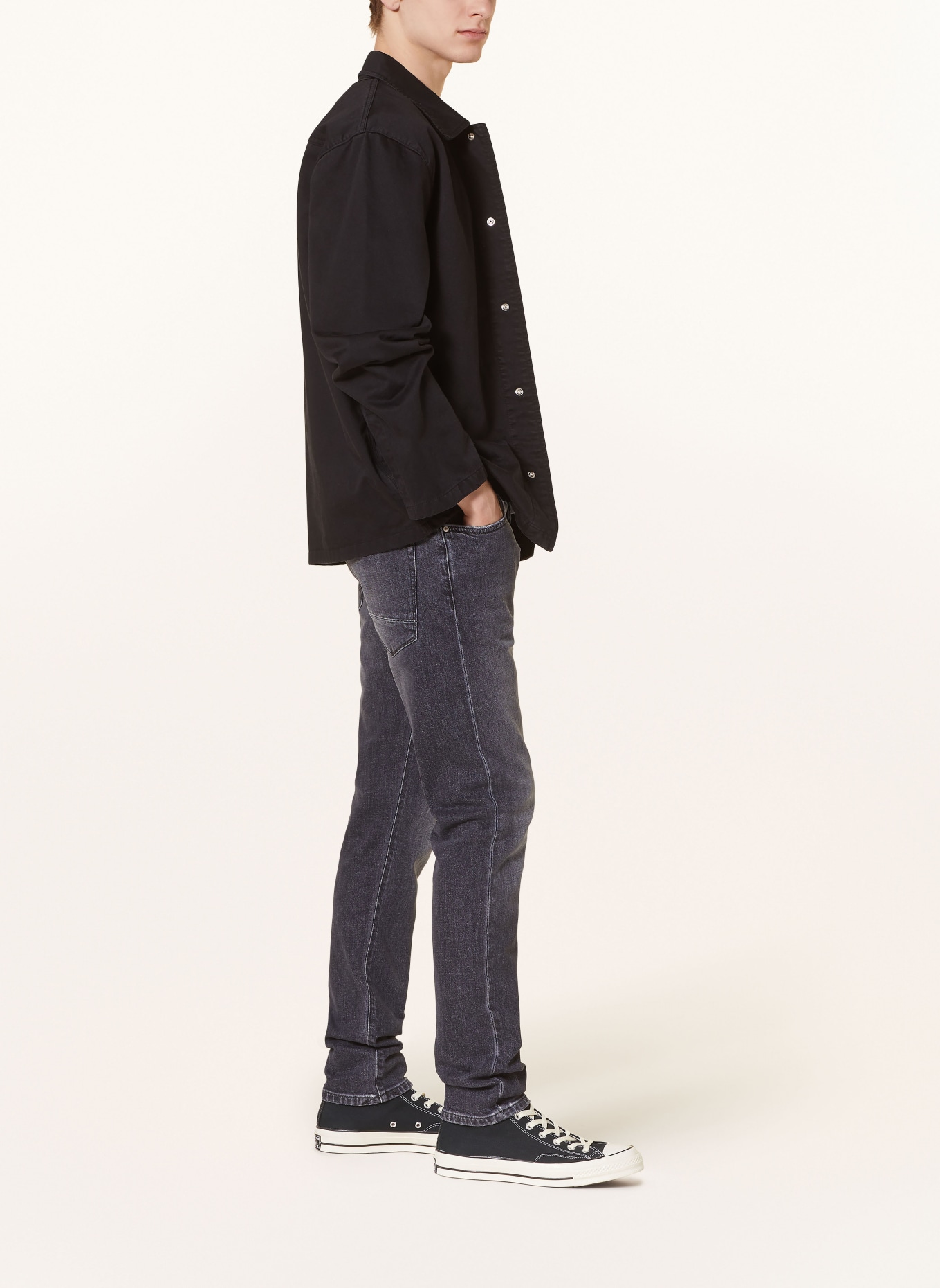 THE.NIM STANDARD Jeans DYLAN Slim Fit, Farbe: W755-BLK COMFORT BLACK DENIM (Bild 4)