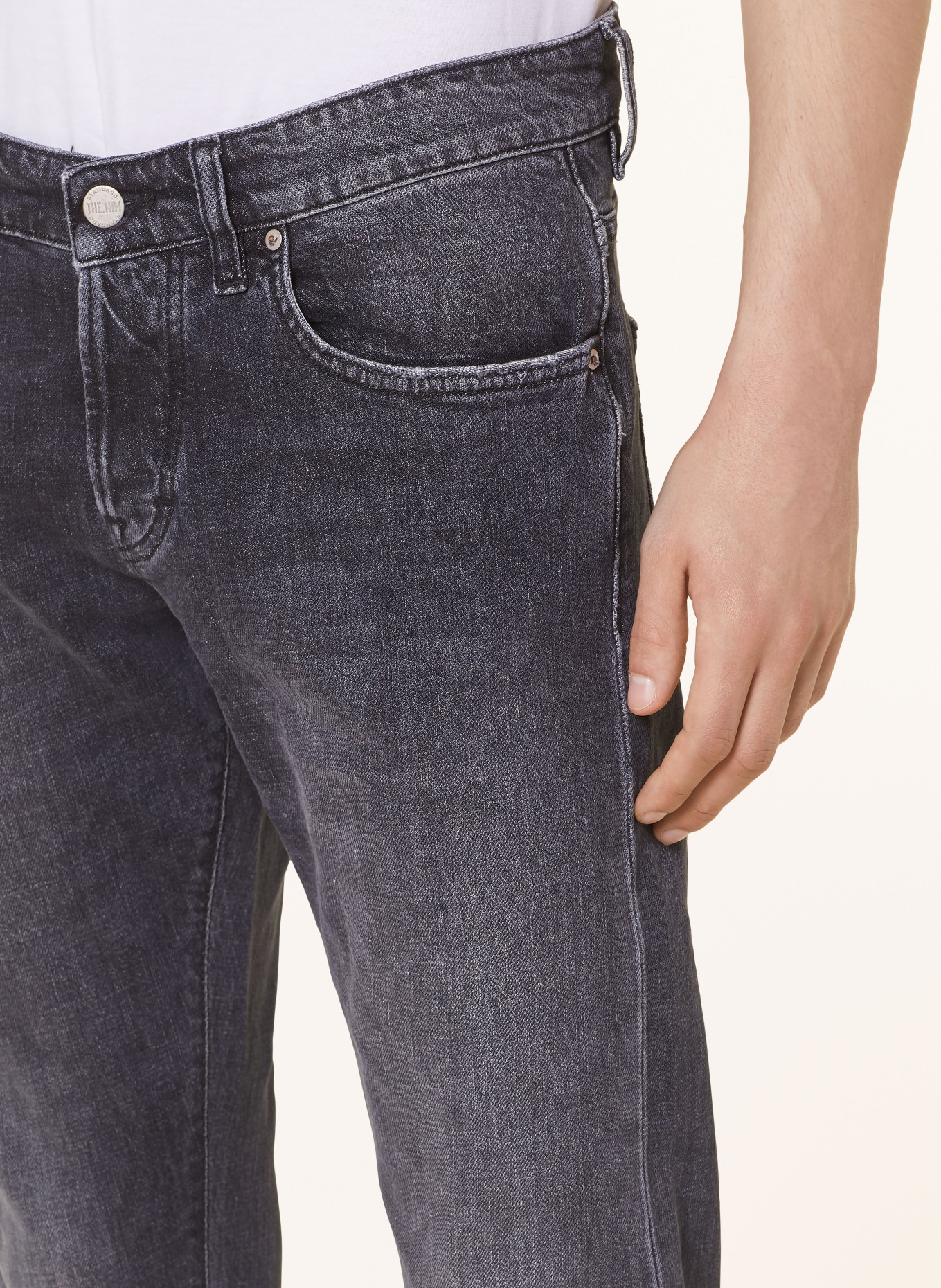 THE.NIM STANDARD Jeans DYLAN Slim Fit, Farbe: W755-BLK COMFORT BLACK DENIM (Bild 5)