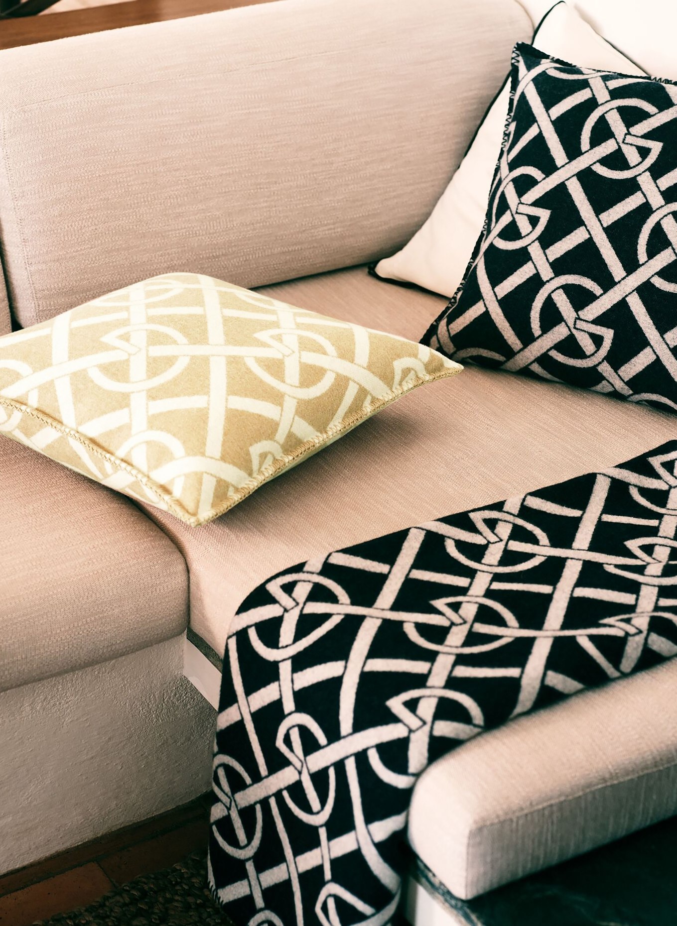 GANT HOME Decorative cushion cover, Color: BEIGE/ CREAM (Image 3)