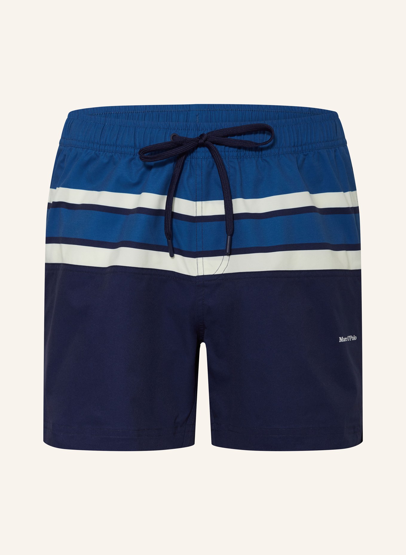 Marc O'Polo Swim shorts, Color: BLUE/ DARK BLUE/ CREAM (Image 1)