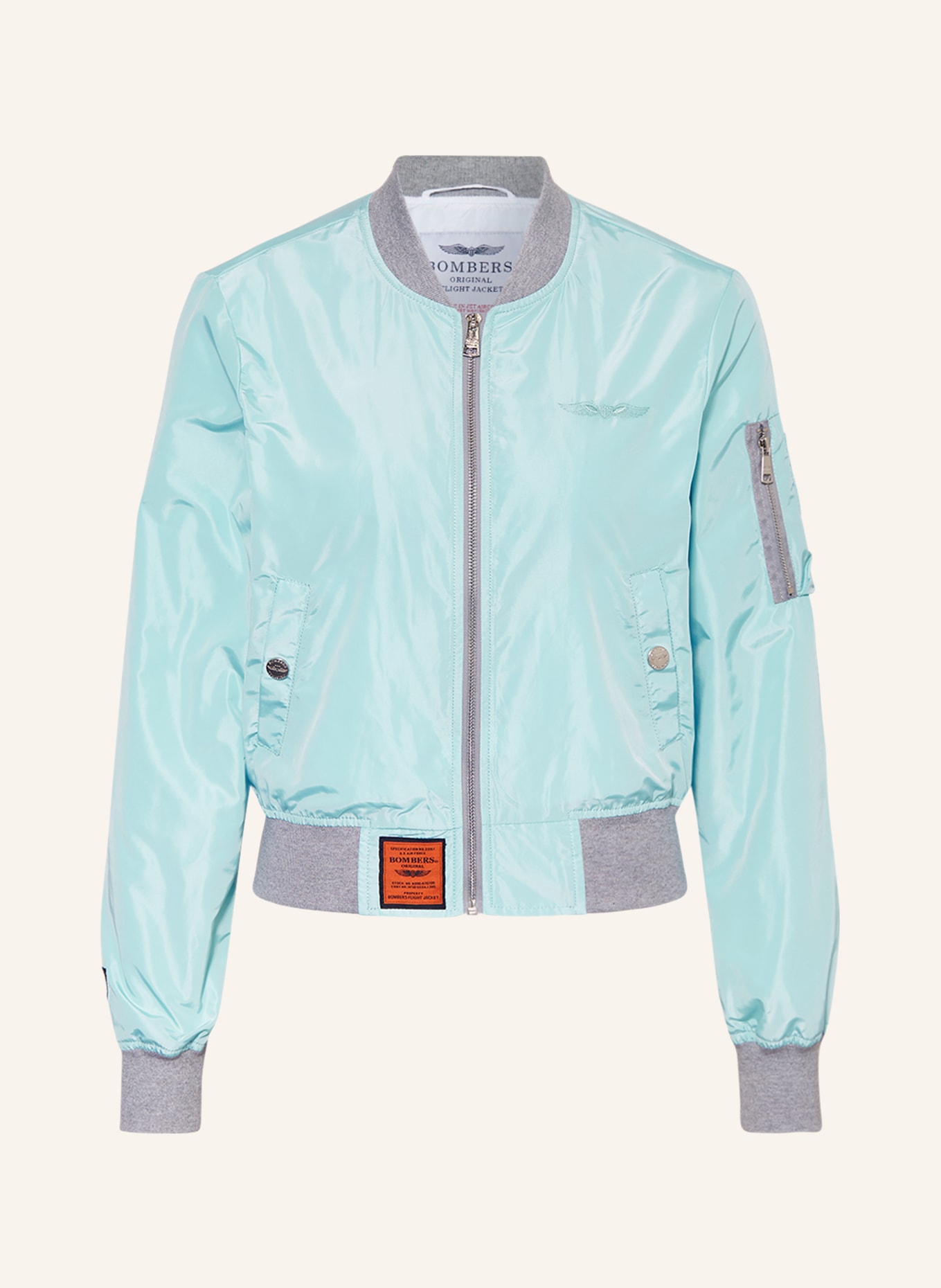 Turquoise bomber jacket hot sale