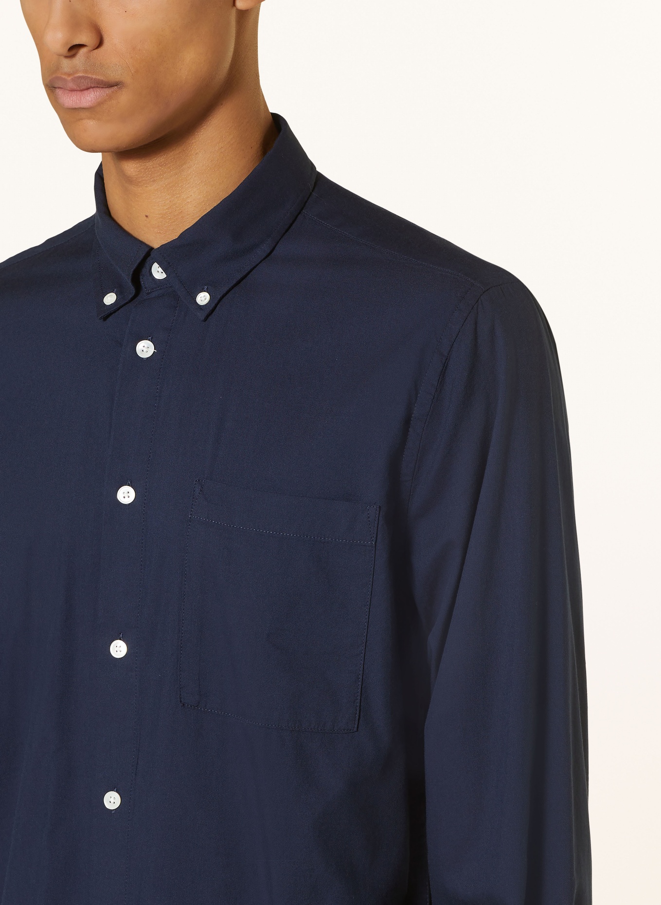 NN.07 Shirt ARNE regular fit, Color: DARK BLUE (Image 4)