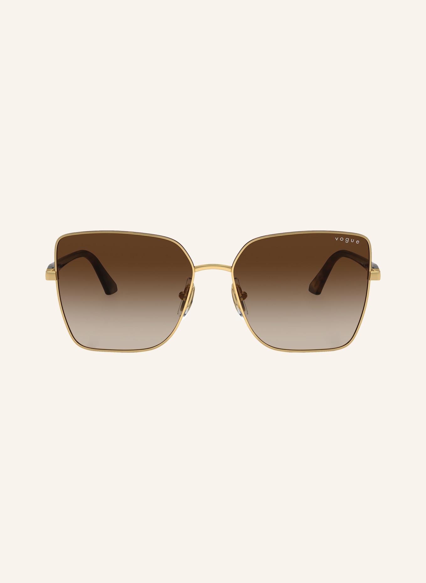VOGUE Sunglasses VO4199S, Color: 507813 - GOLD/ BROWN GRADIENT (Image 2)