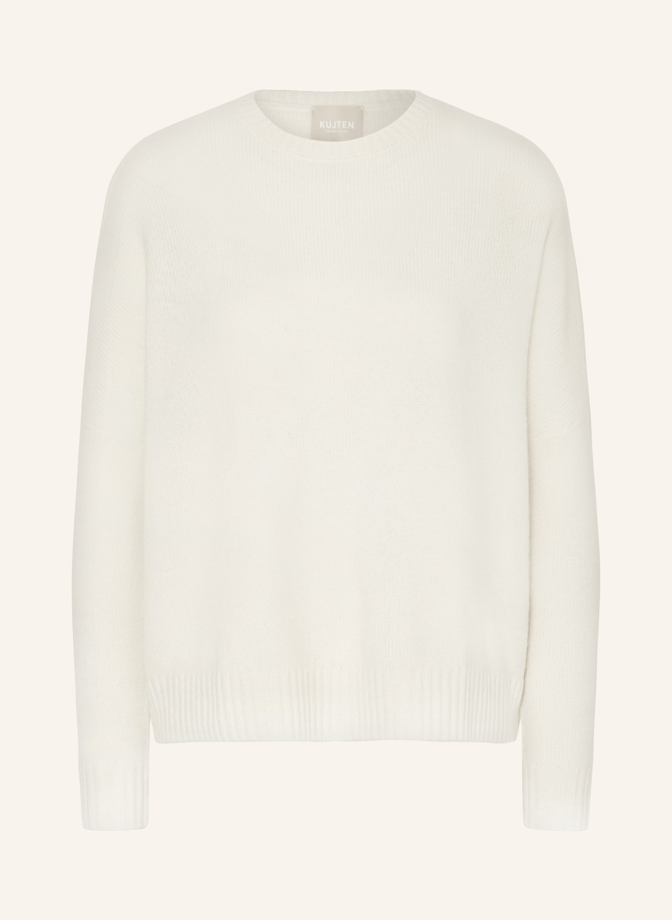 KUJTEN Cashmere sweater AMELIE, Color: ECRU (Image 1)