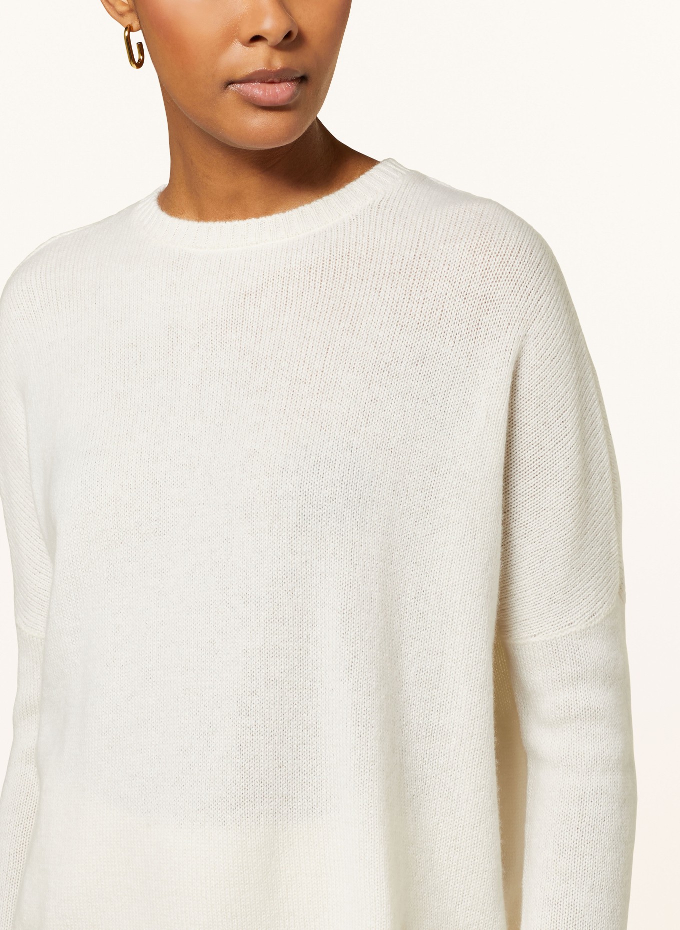 KUJTEN Cashmere sweater AMELIE, Color: ECRU (Image 4)