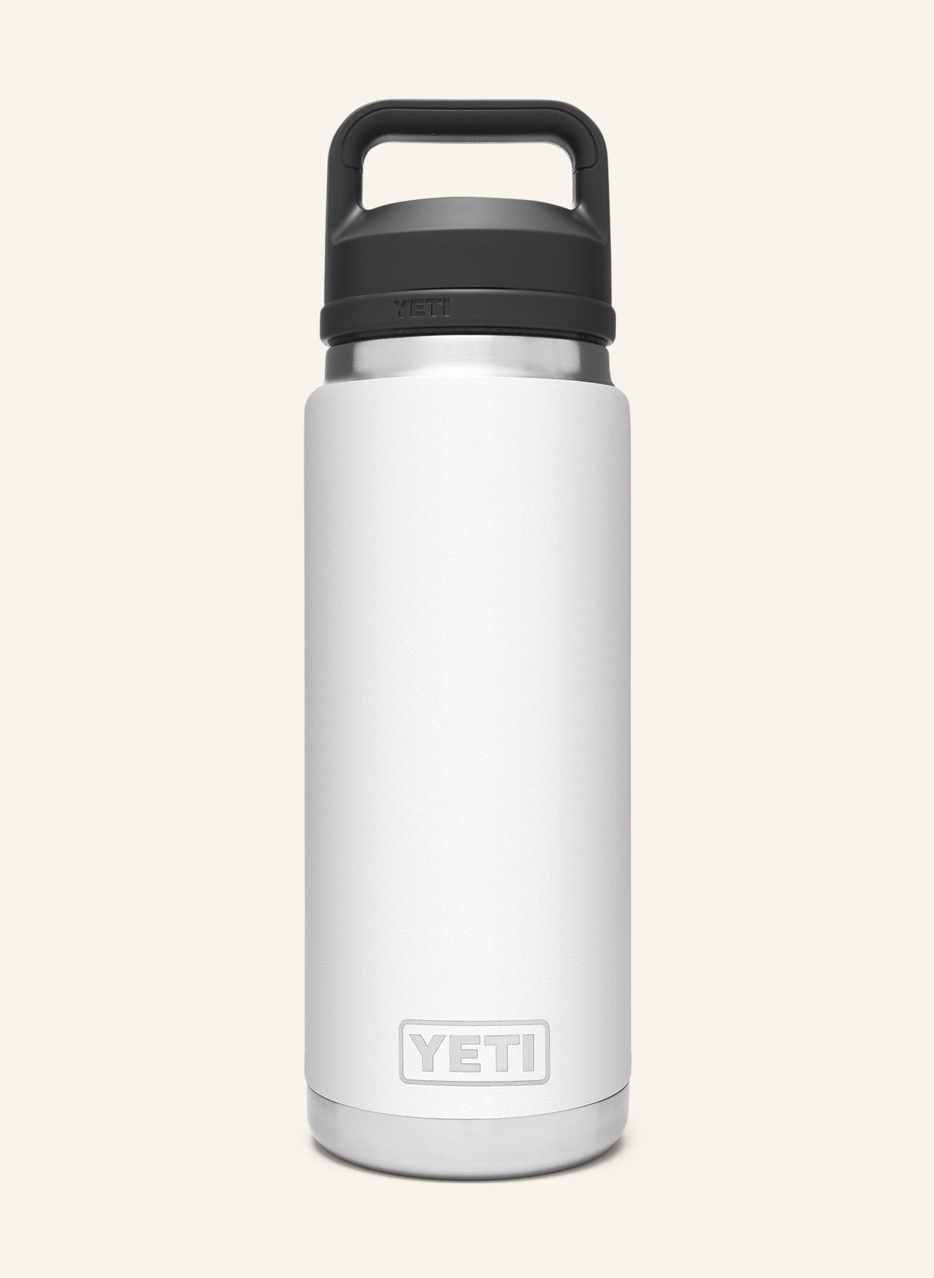 YETI Isolierflasche RAMBLER®, Farbe: WEISS/ SILBER (Bild 1)